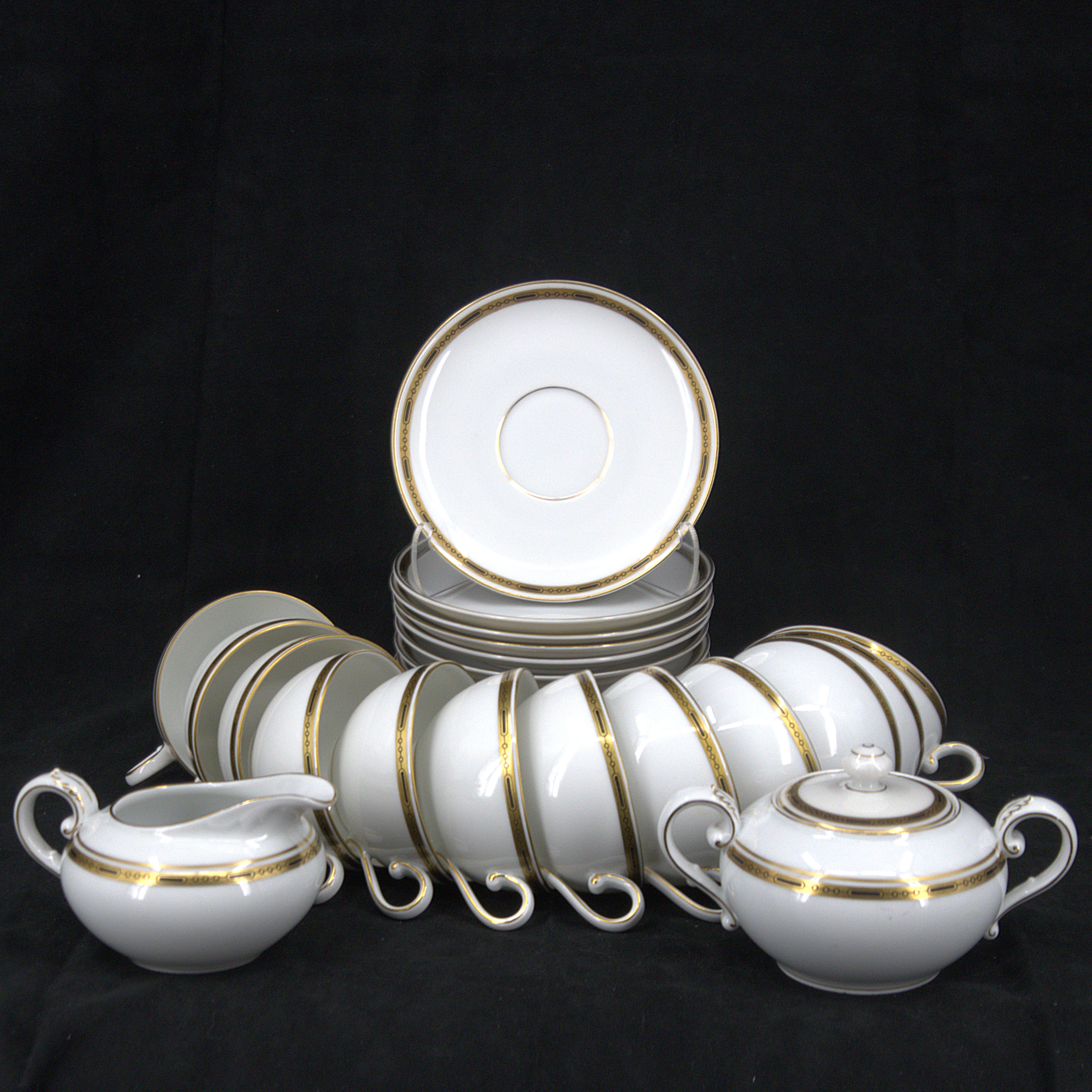 KAFFESERVIS, 26 delar, porslin, Bavaria, Rosenthal, Tyskland.