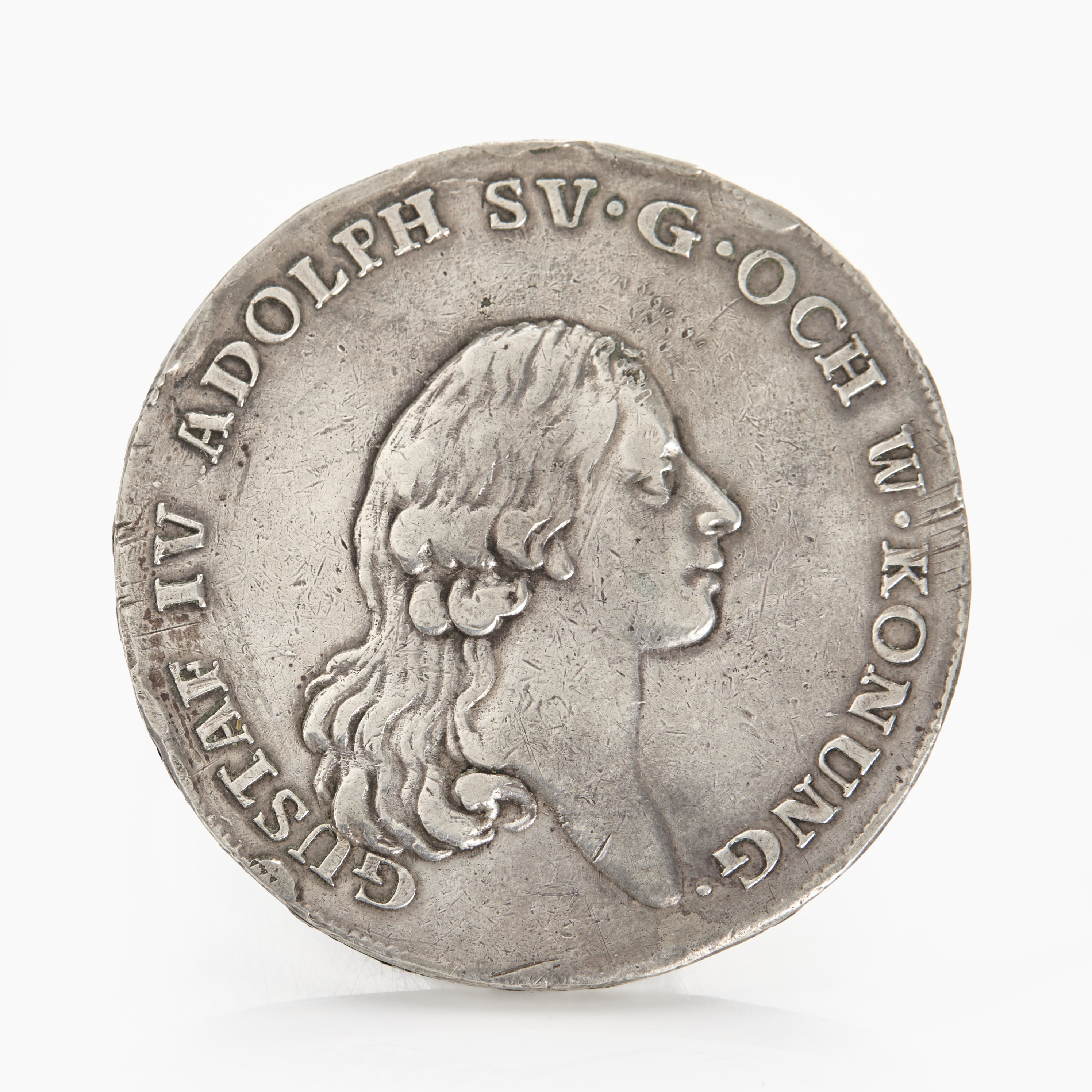 GUSTAV IV ADOLF (1792-1809) 1 riksdaler 1796.