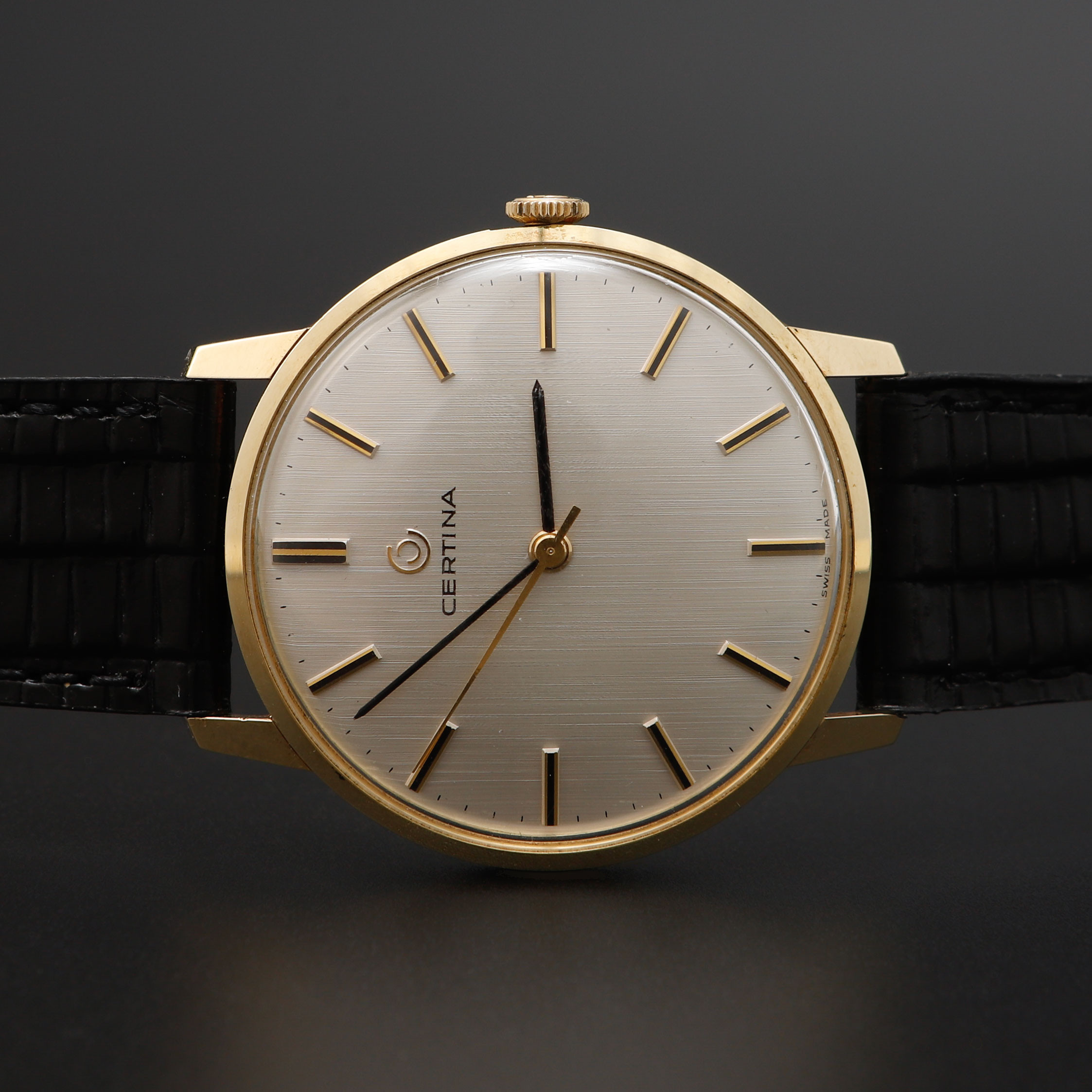 ARMBANDSUR, Certina, 14k guld, manuell, ca 1972.