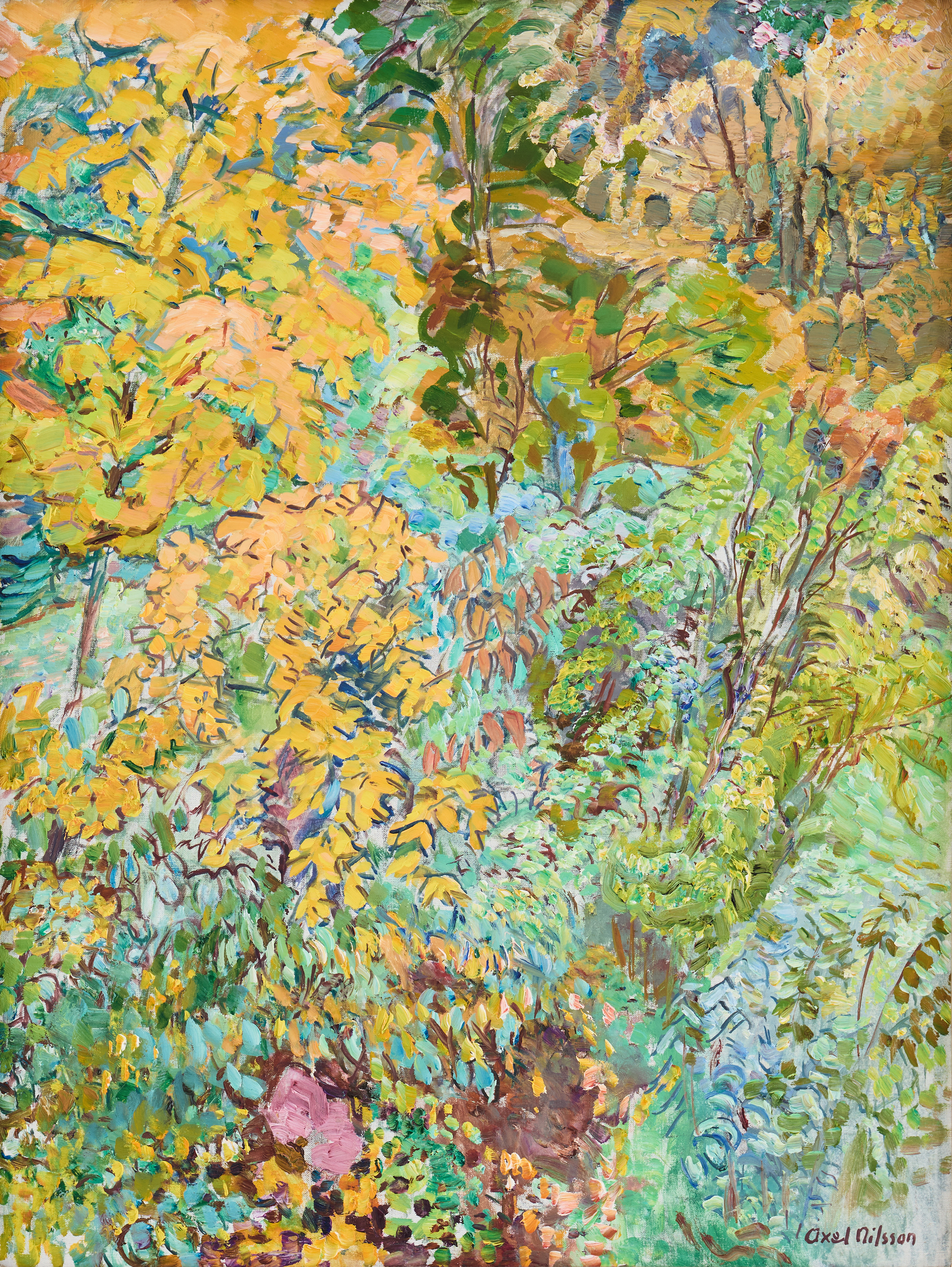 AXEL NILSSON. ''Höstvegetation''.