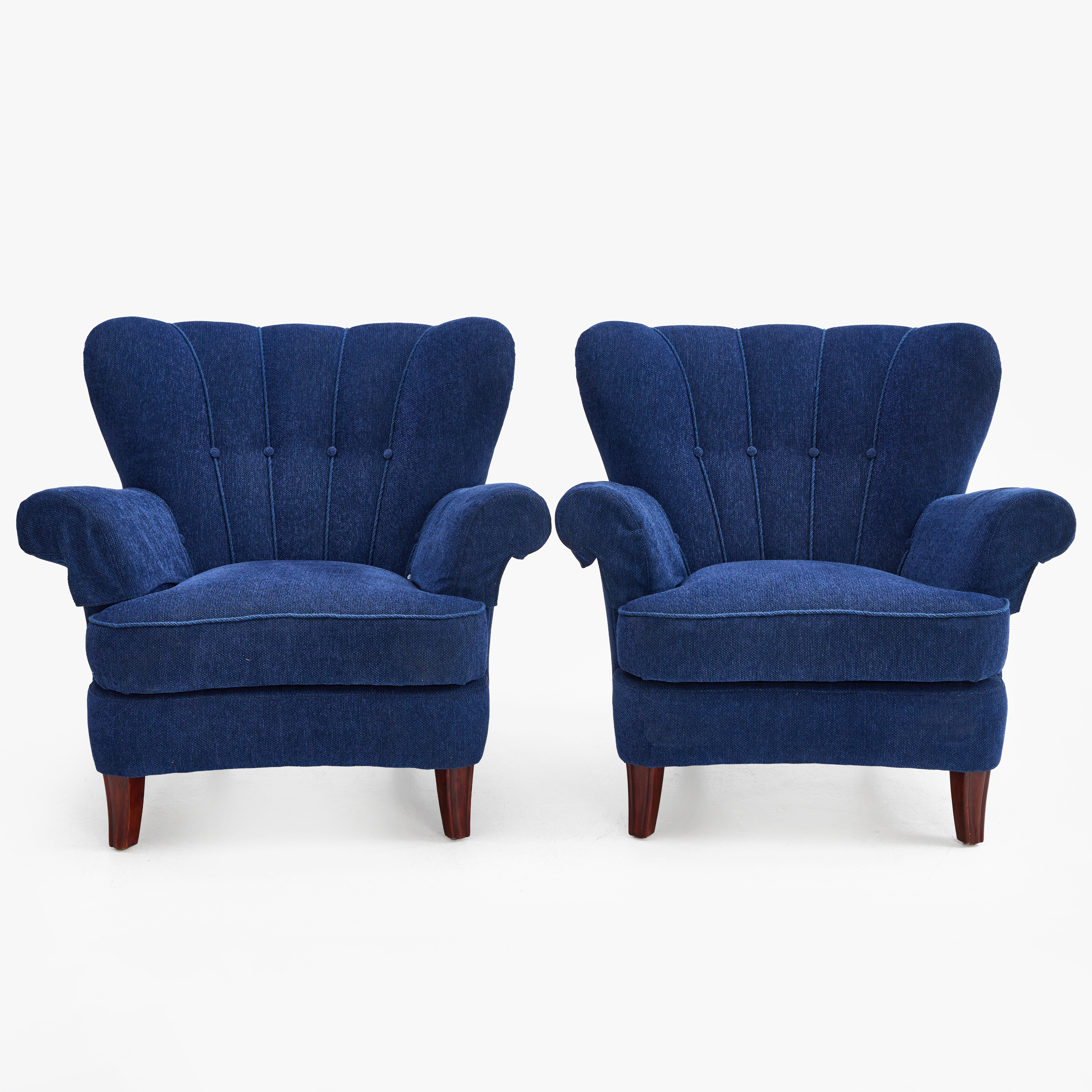 FÅTÖLJER, ett par, 1940-tal, Swedish Modern.