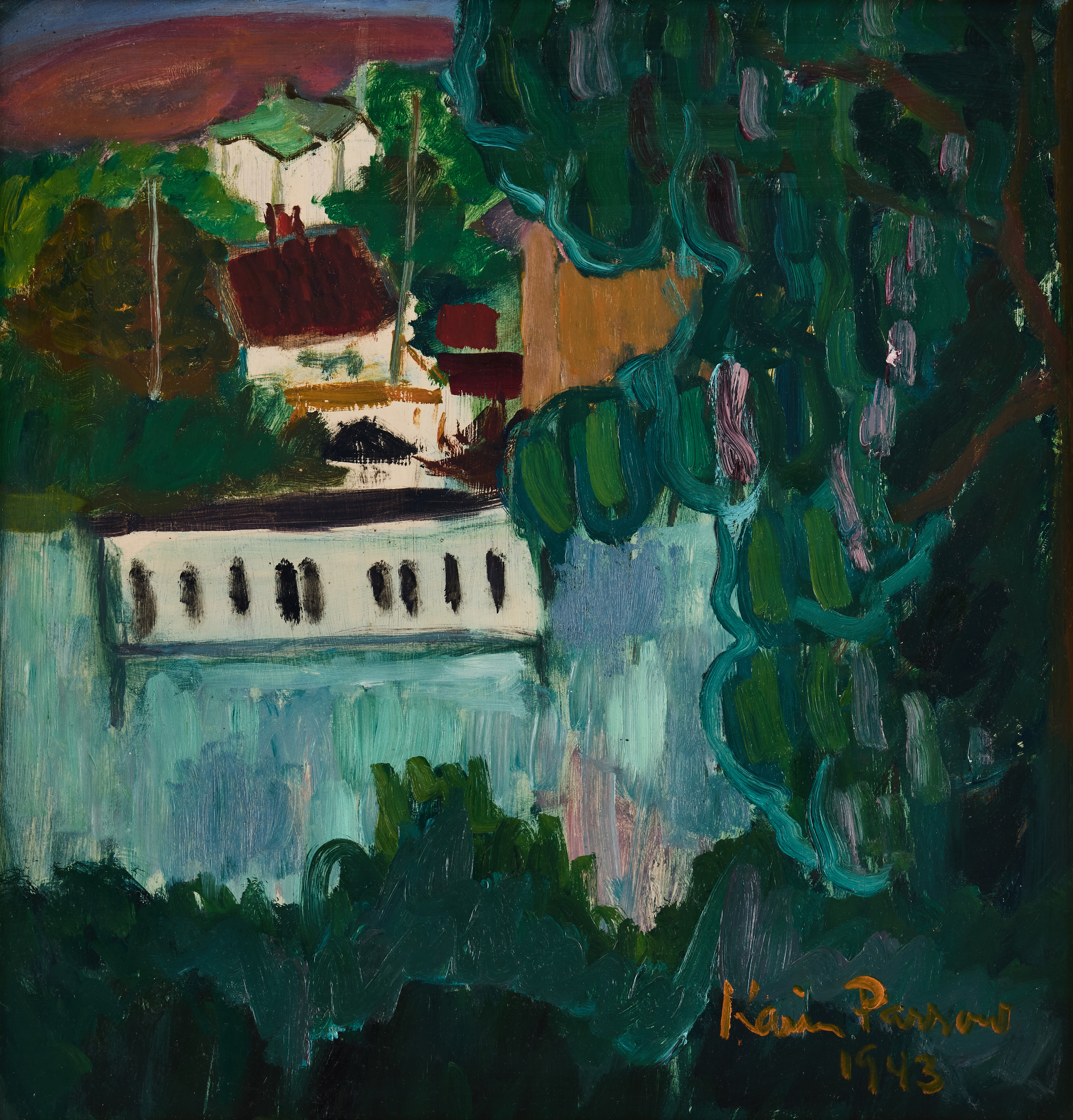 KARIN PARROW. "Sensommar".