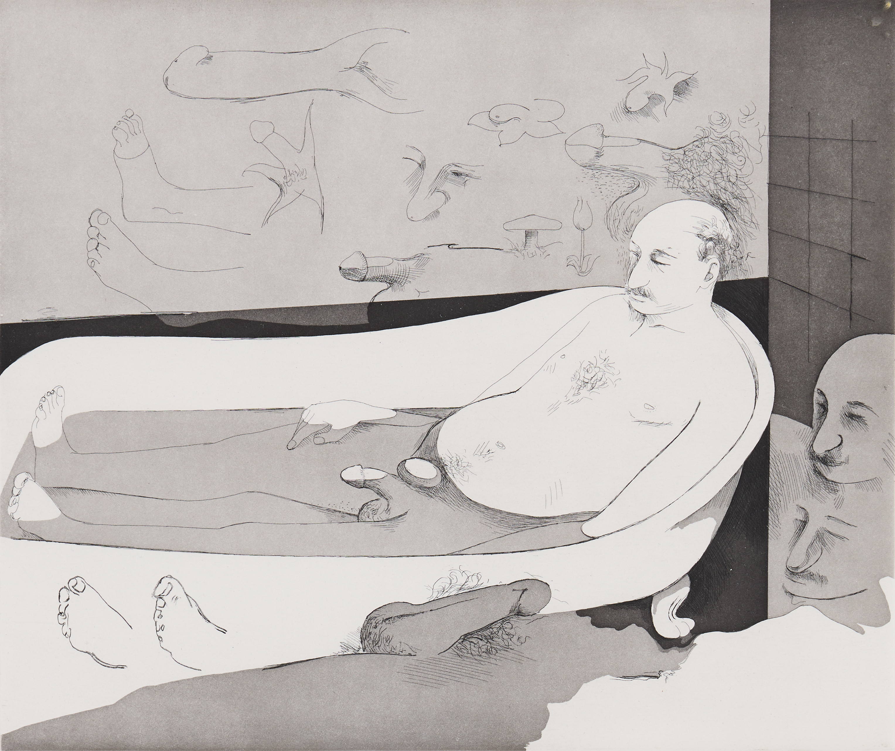 RICHARD HAMILTON. ''A Lanquid Floating Flower''.