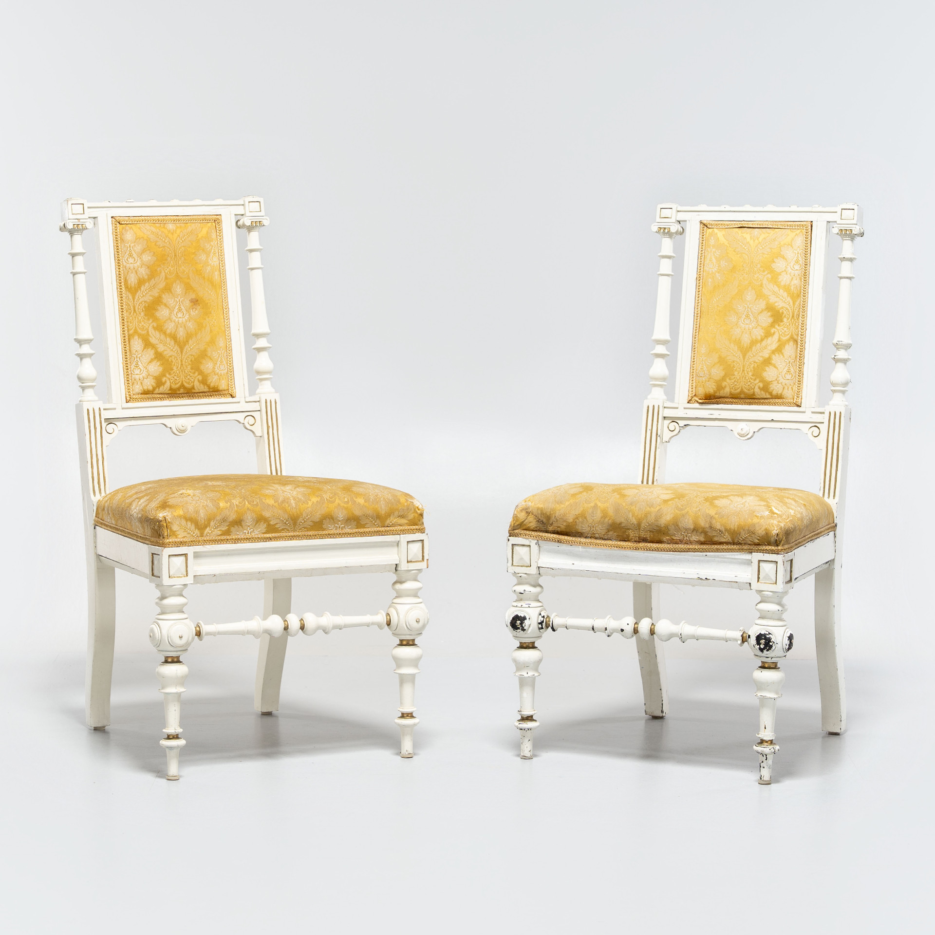 STOLAR, ett par, senempir, Sverige, 1800-talets slut.