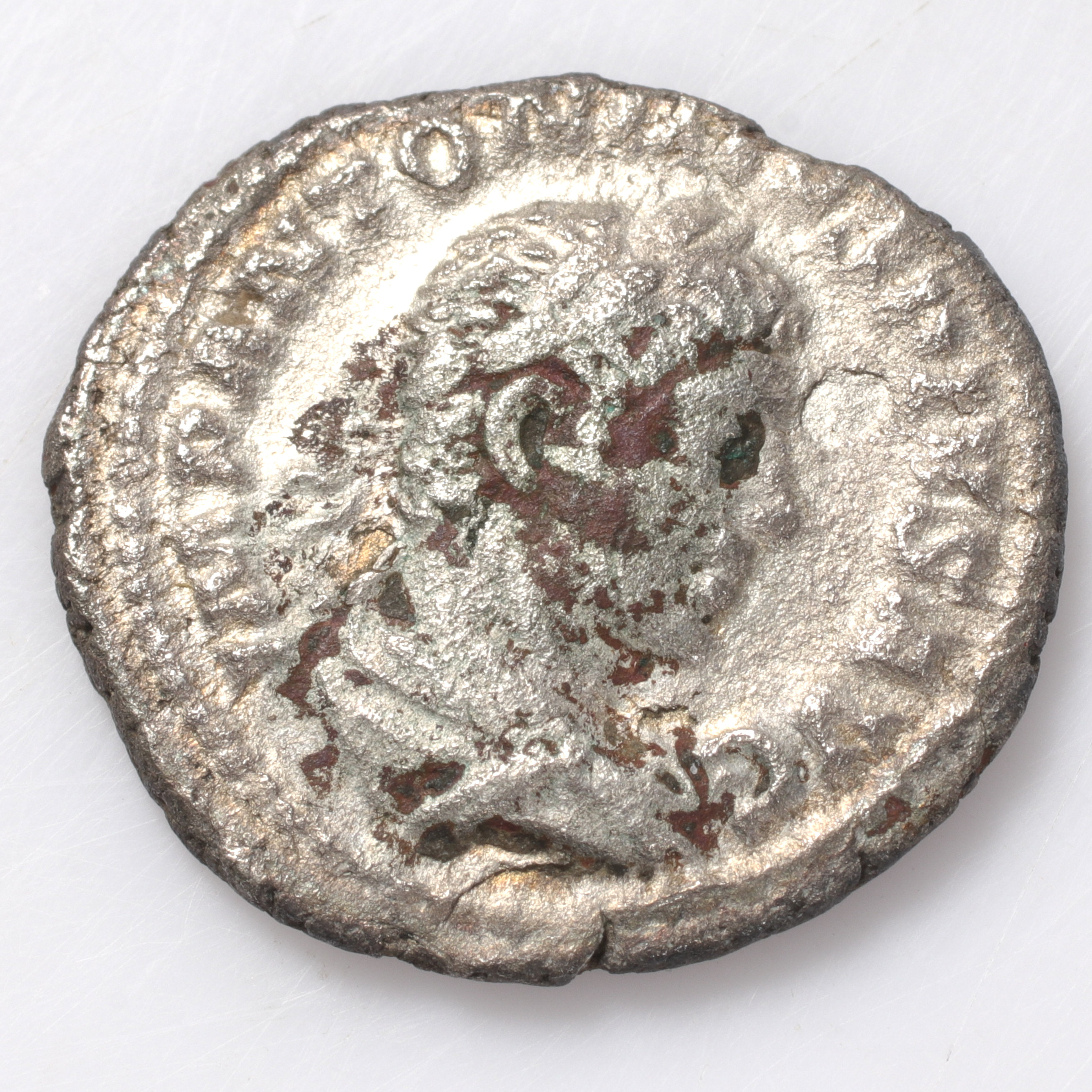 MYNT, silver, romerskt, Elagabalus, 218-222 e.Kr.