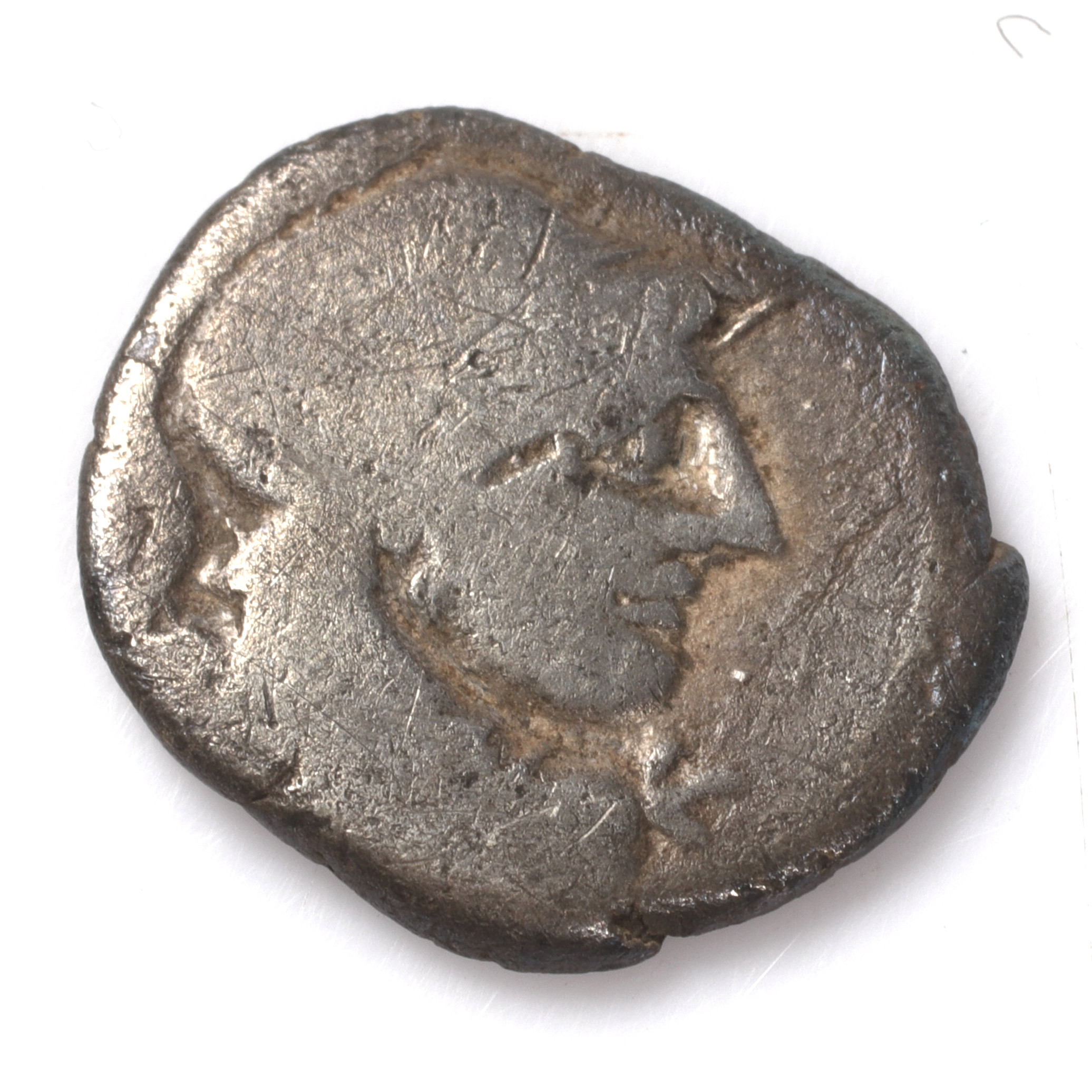 MYNT, silver, romerskt, Cn. Cornelius Lentulus Clodianus, 88 f.Kr.