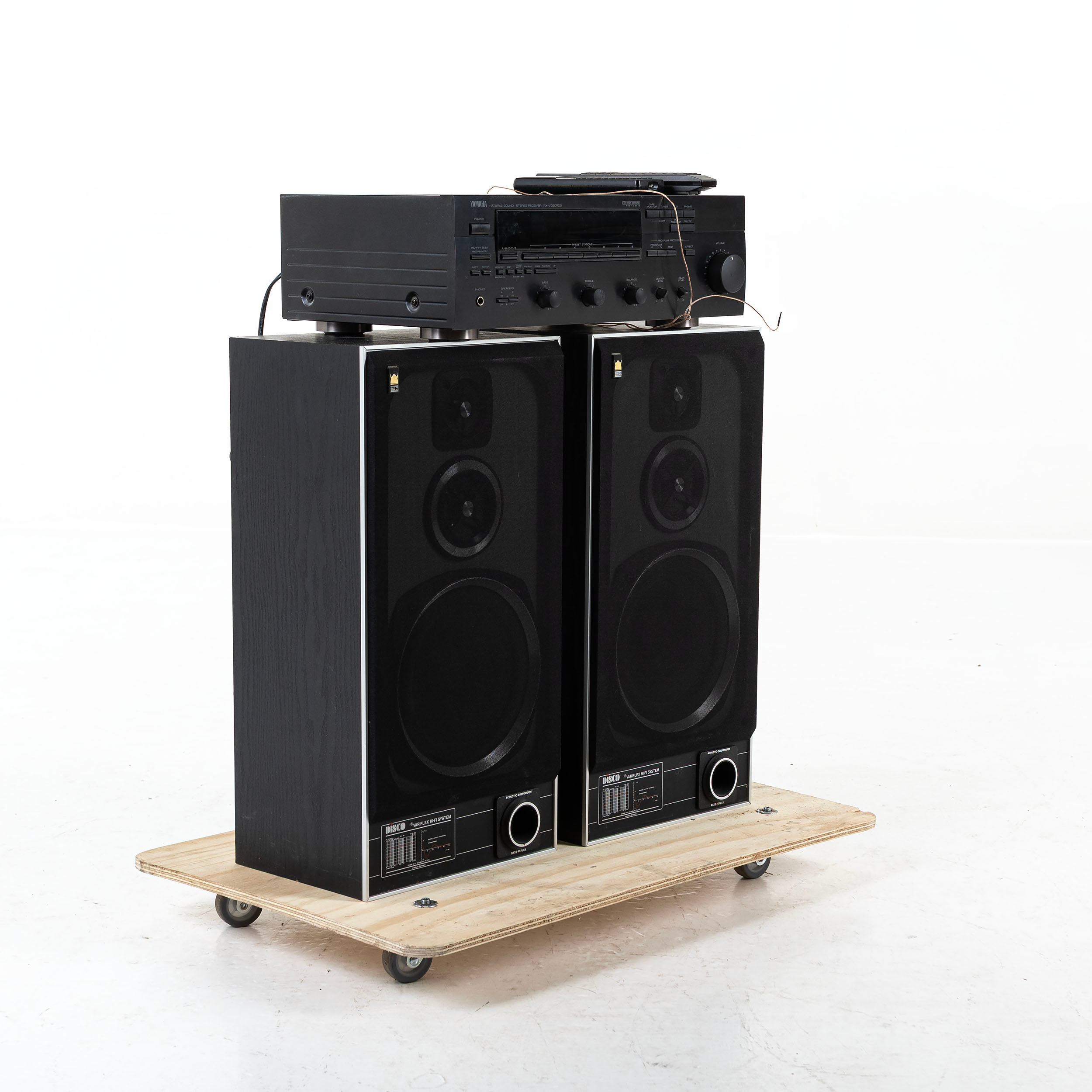 HÖGTALARE & RECEIVER, Discoline Hifi / Yamaha.