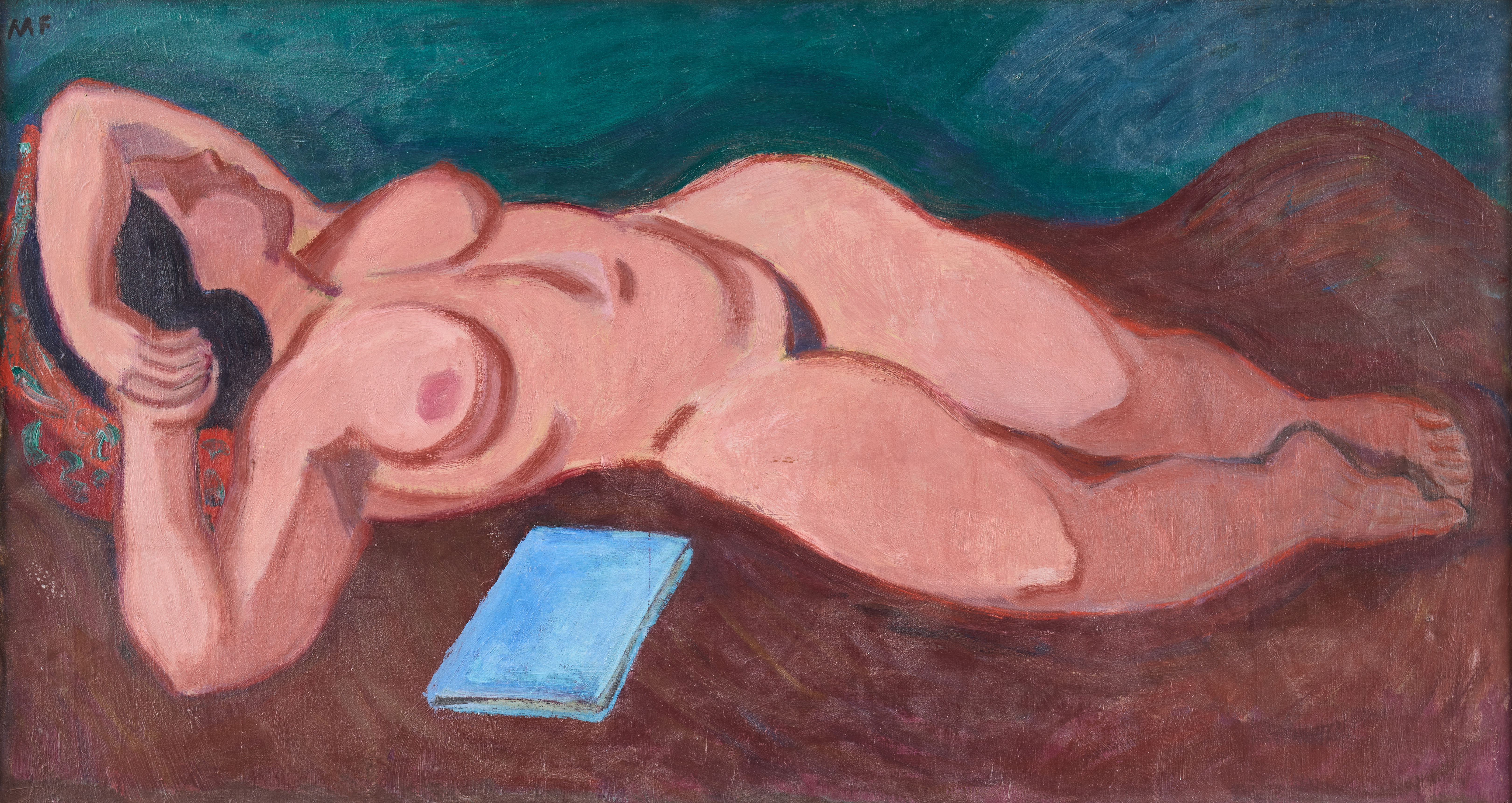 MOLLIE FAUSTMAN. Liggande modell.