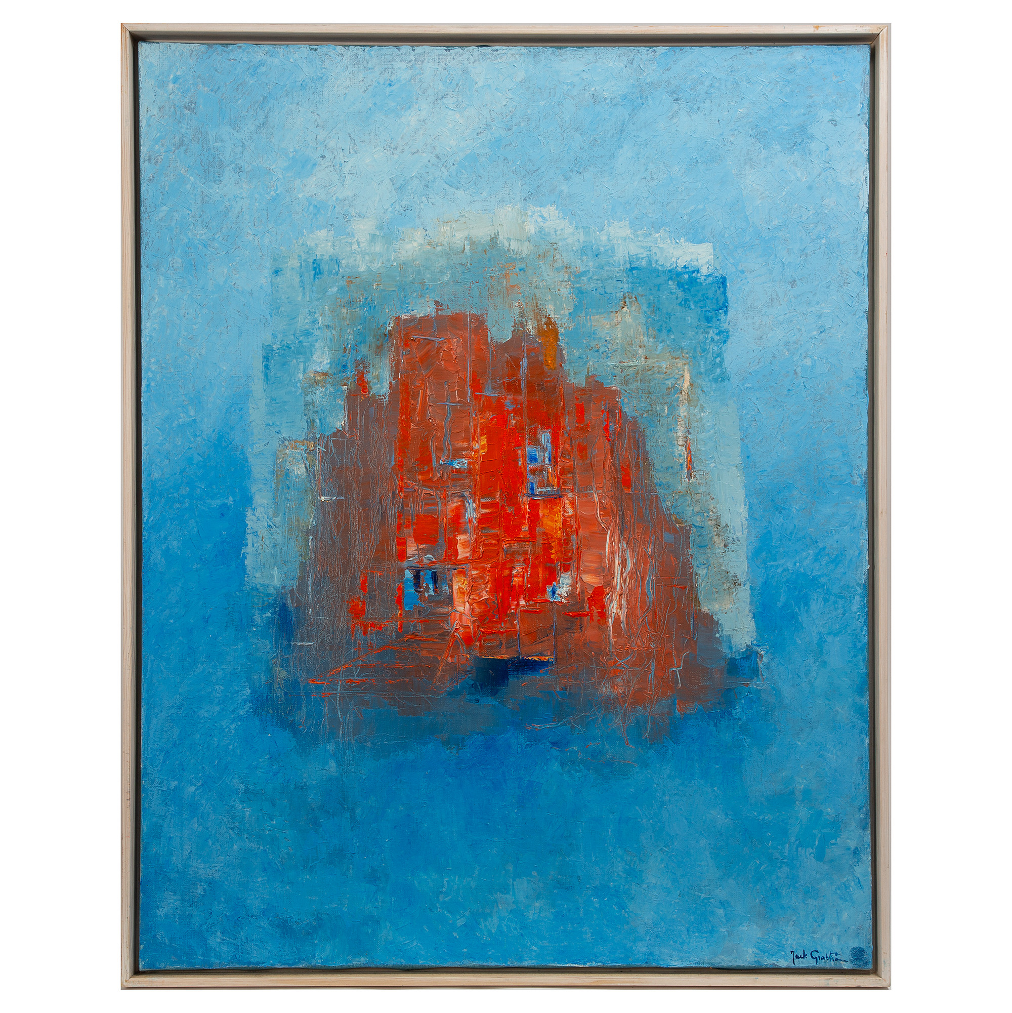 JACK GRAFSTRÖM, olja på duk, signerad.