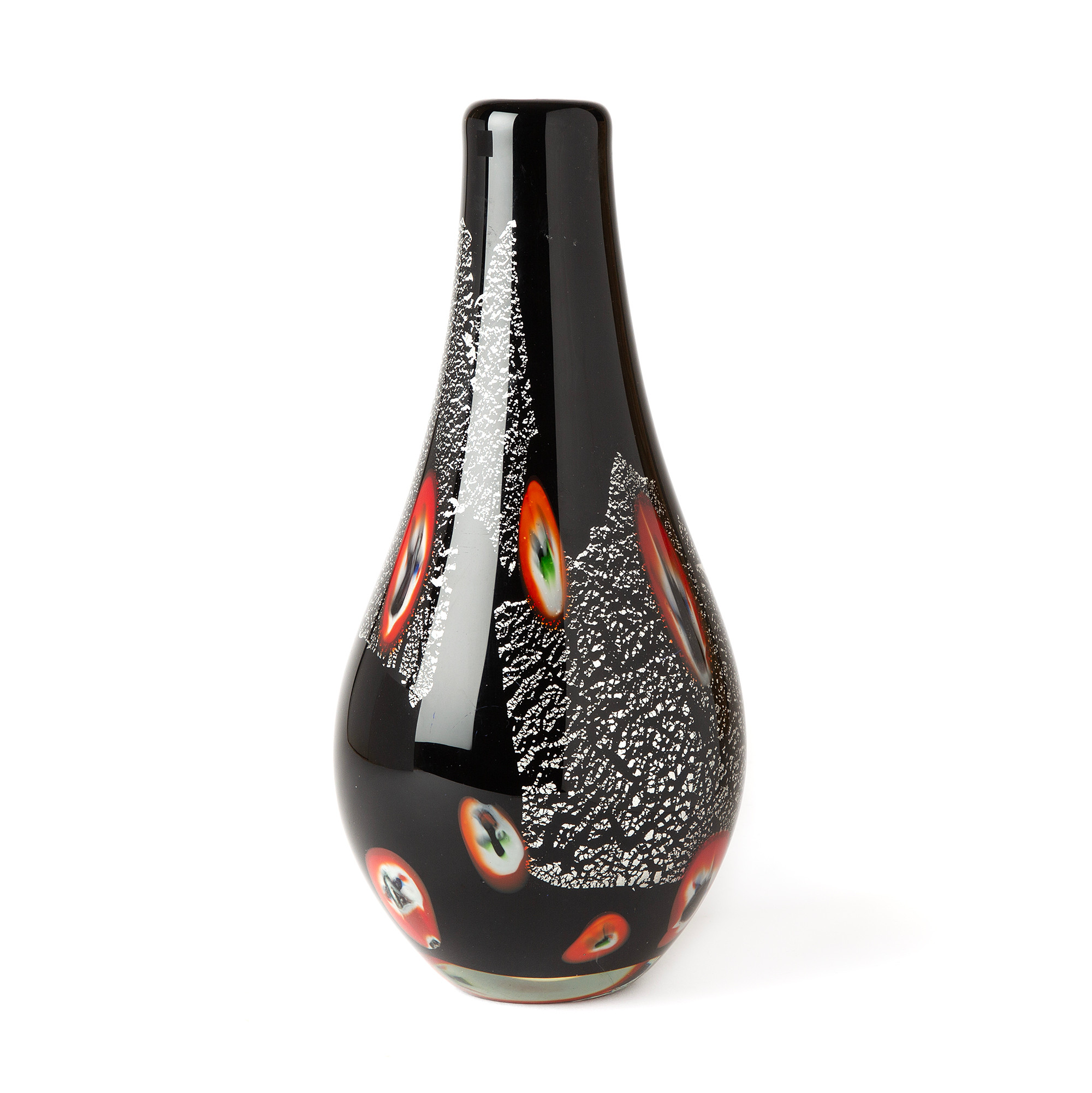 ALFREDO BALBINI. TILLSKRIVEN. Vas, glas, Murano.