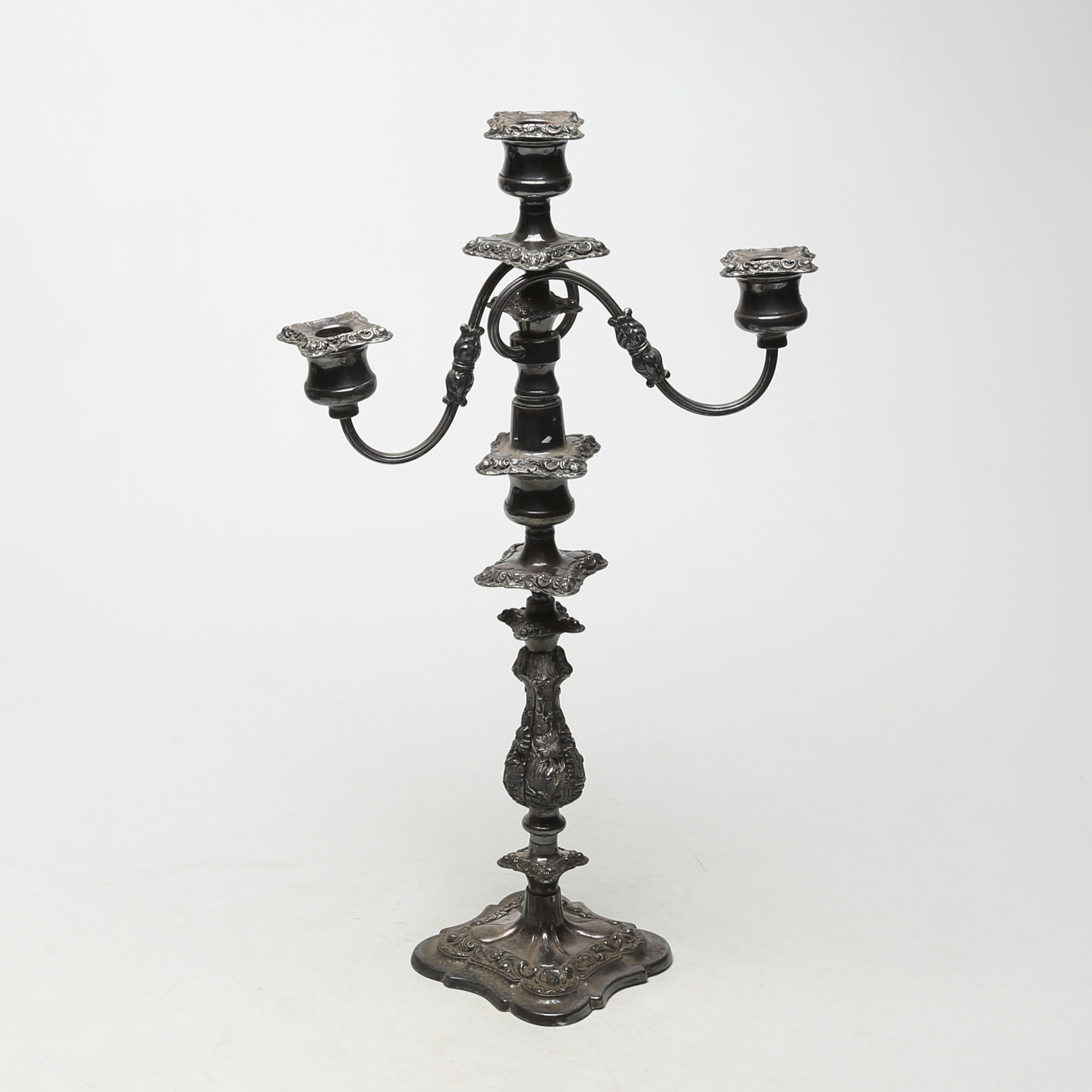 KANDELABER, nysilver.