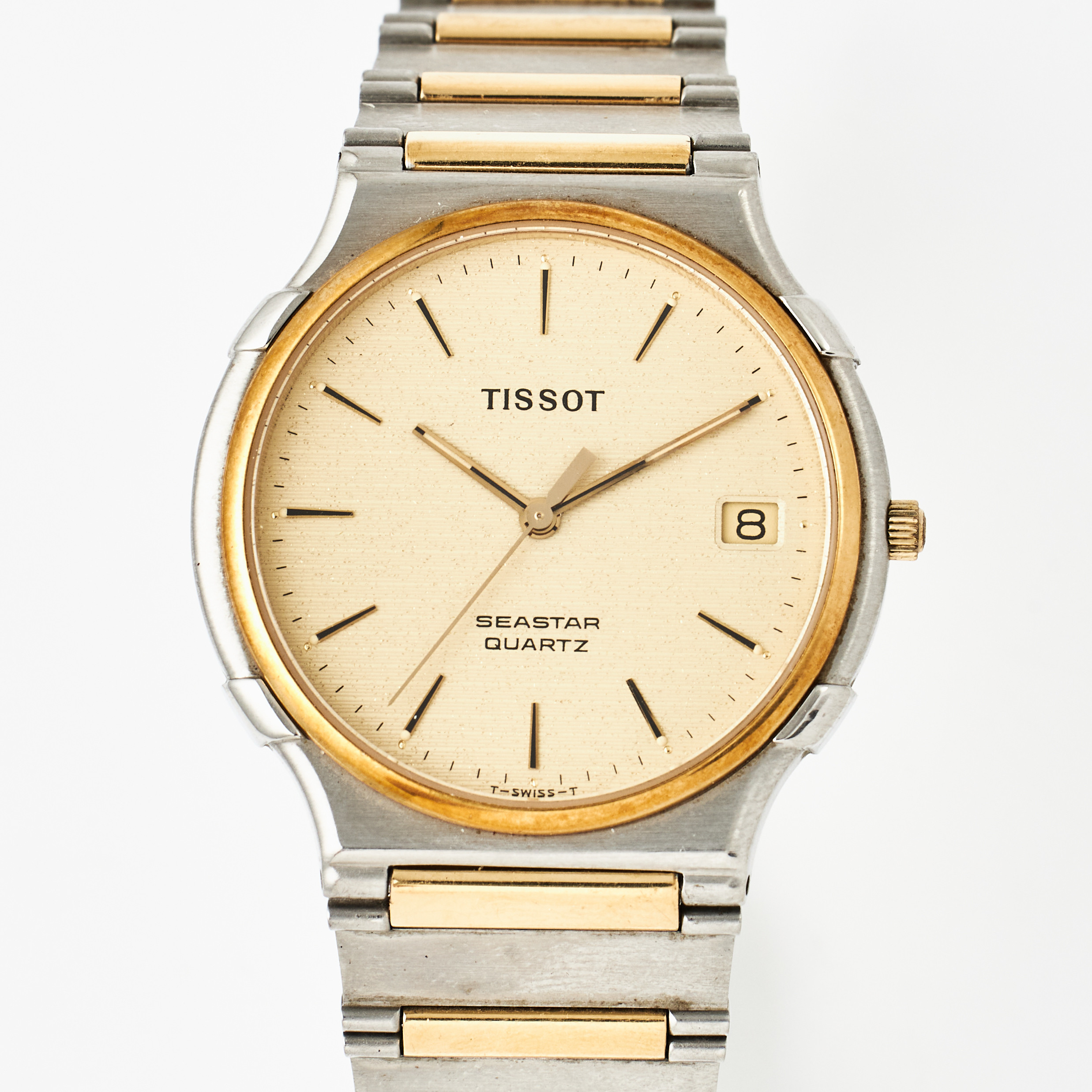 TISSOT, Seastar, armbandsur, 34 mm, bicolour, ca 1990.