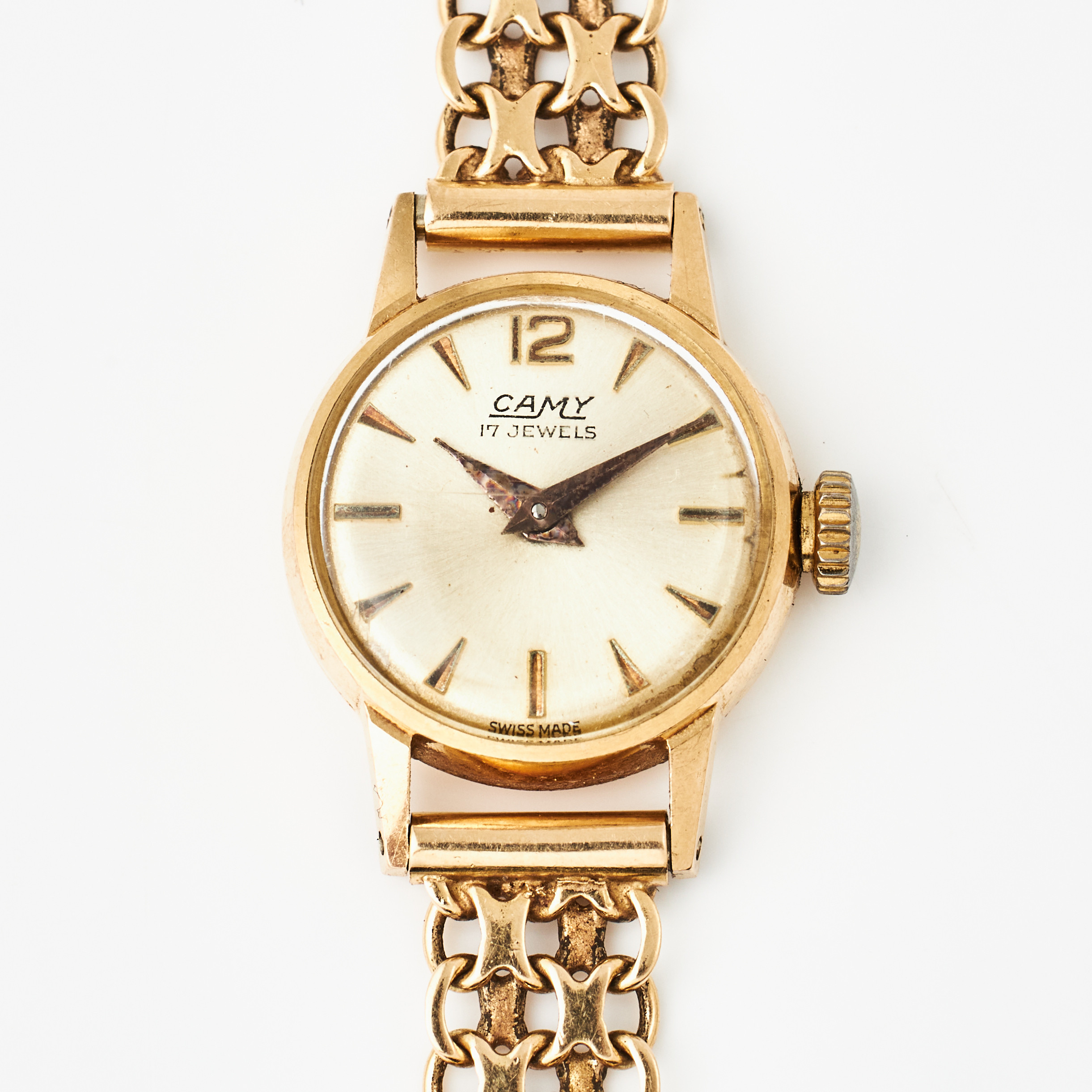 CAMY, armbandsur, 19 mm, 18K guld, ca 1960.