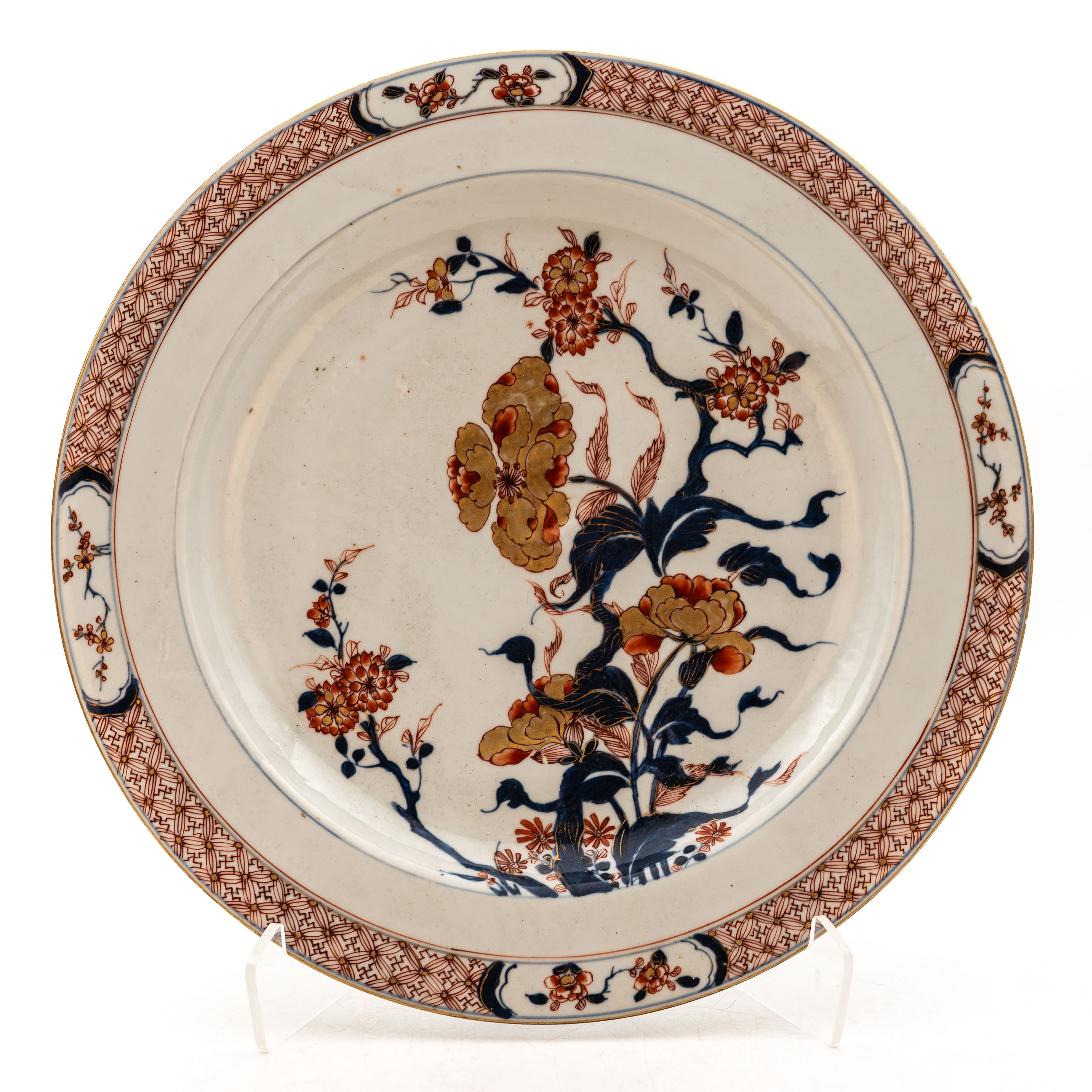 Fat, kompaniporslin, Kina, 1800-tal.