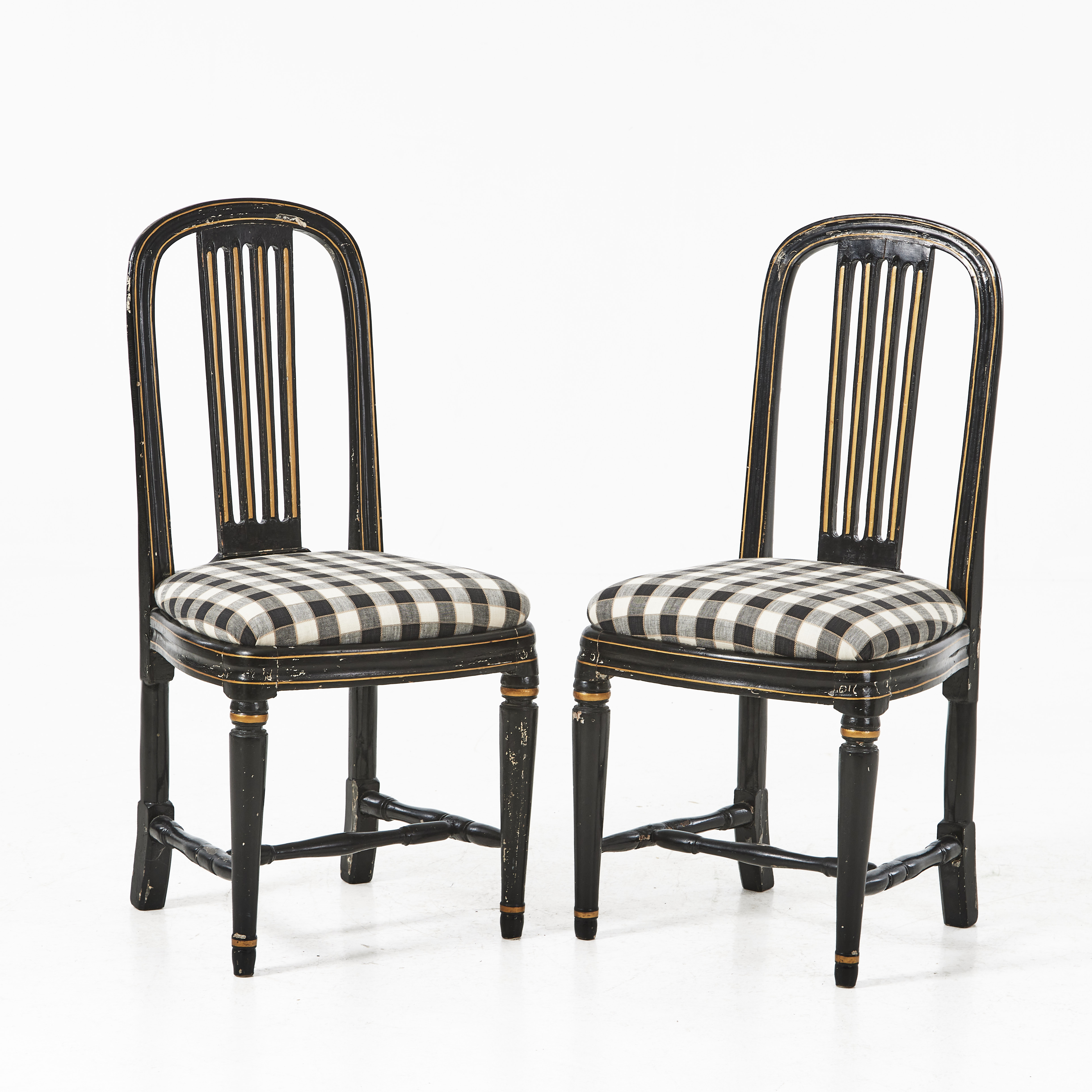 STOLAR, 1 par, gustavianska provinsarbeten.