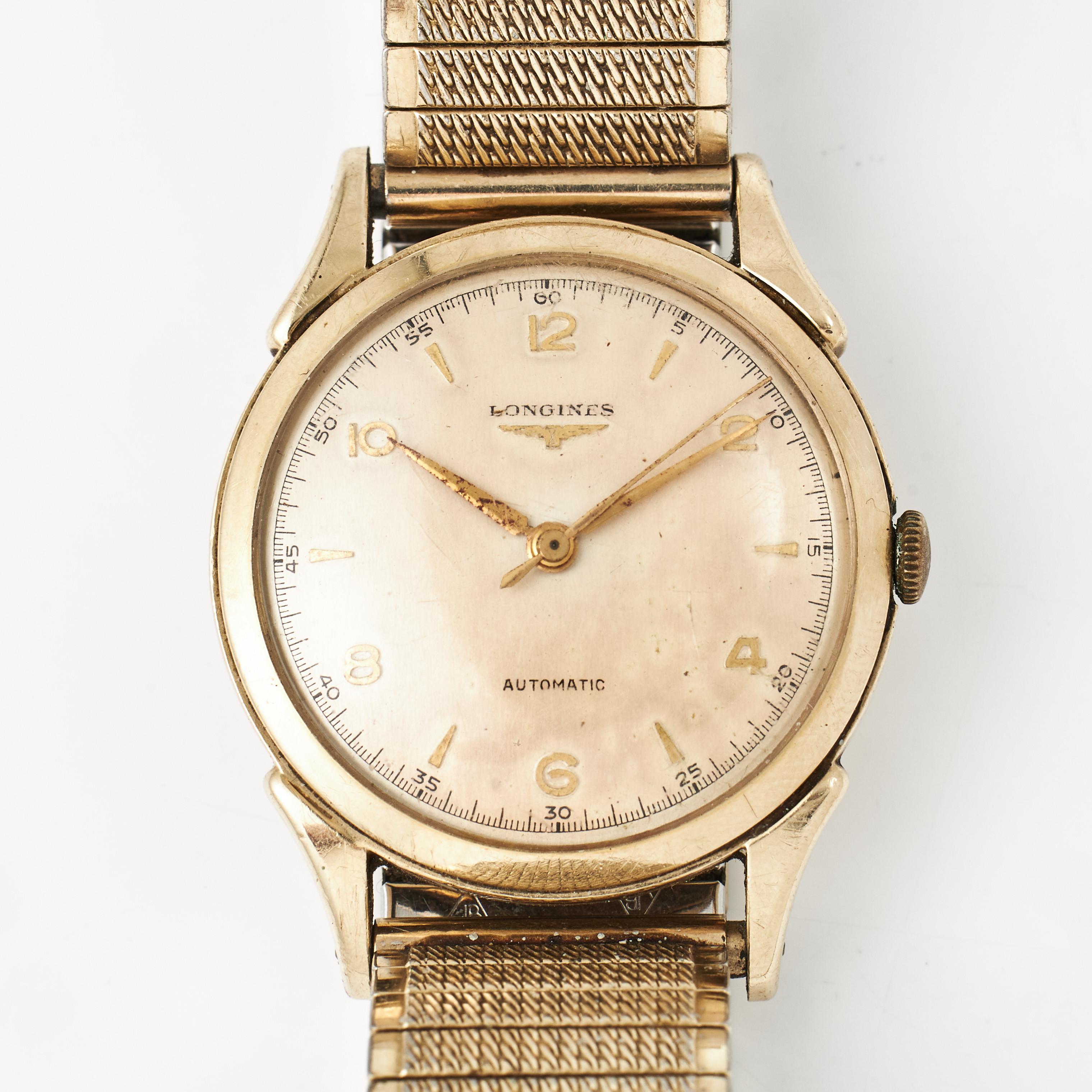LONGINES, armbandsur, 33 mm, micron (80 micron), ca 1950.