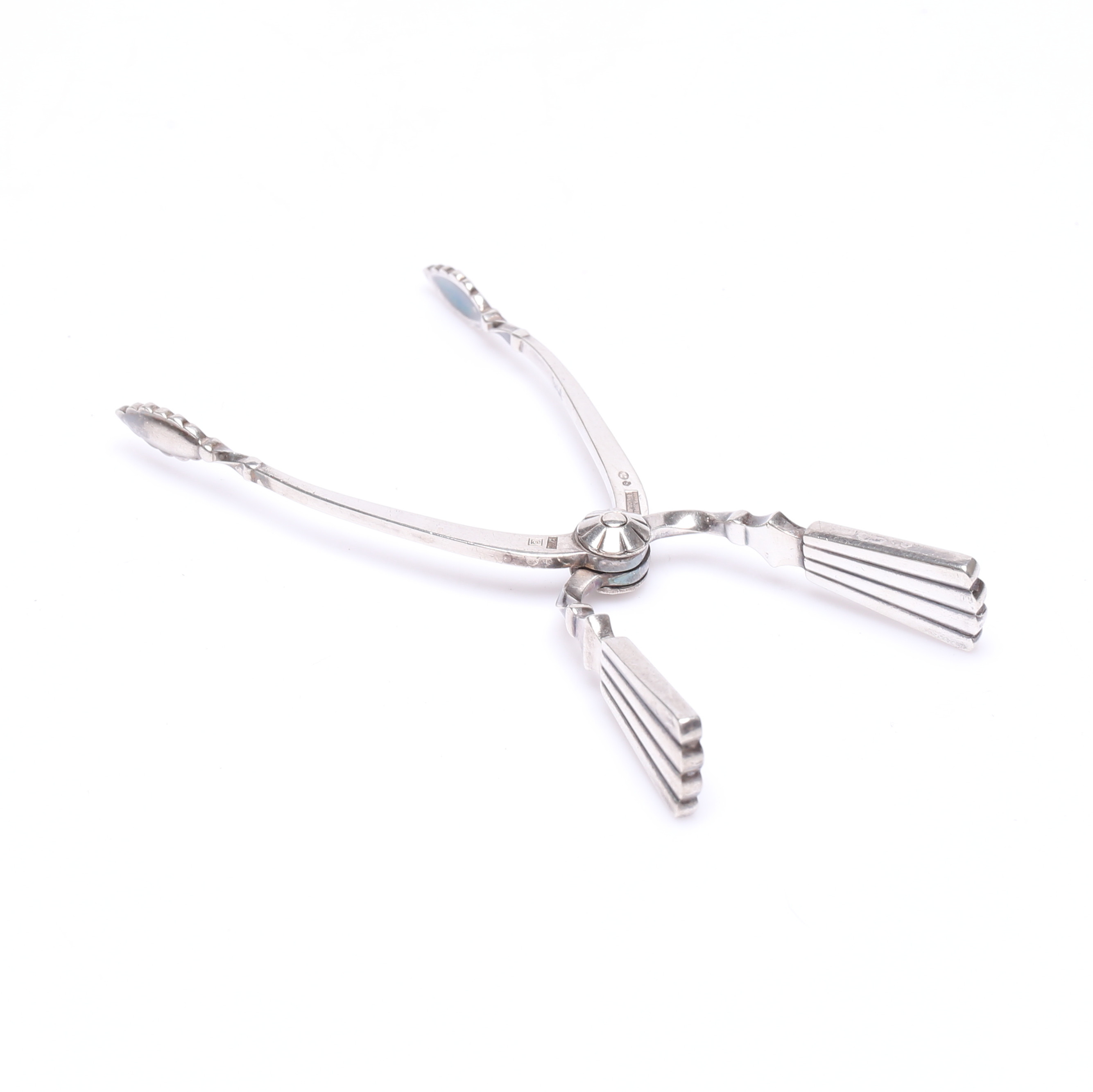 SOCKERTÅNG, silver, Georg Jensen, 1933-1944, Danmark.