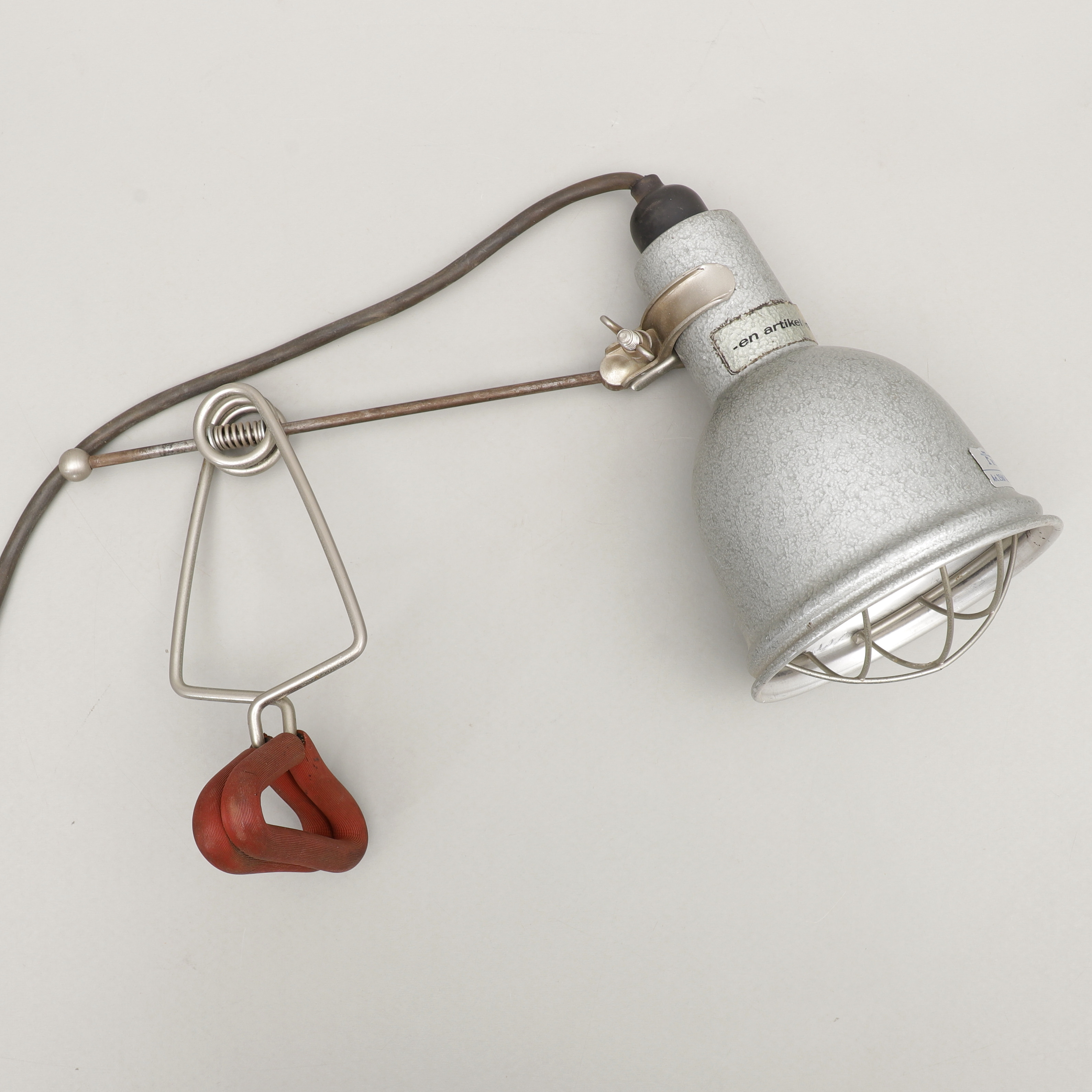 INDISTRILAMPA, metall, Luna, Industriaktiebolaget Fretus, 1950-tal.