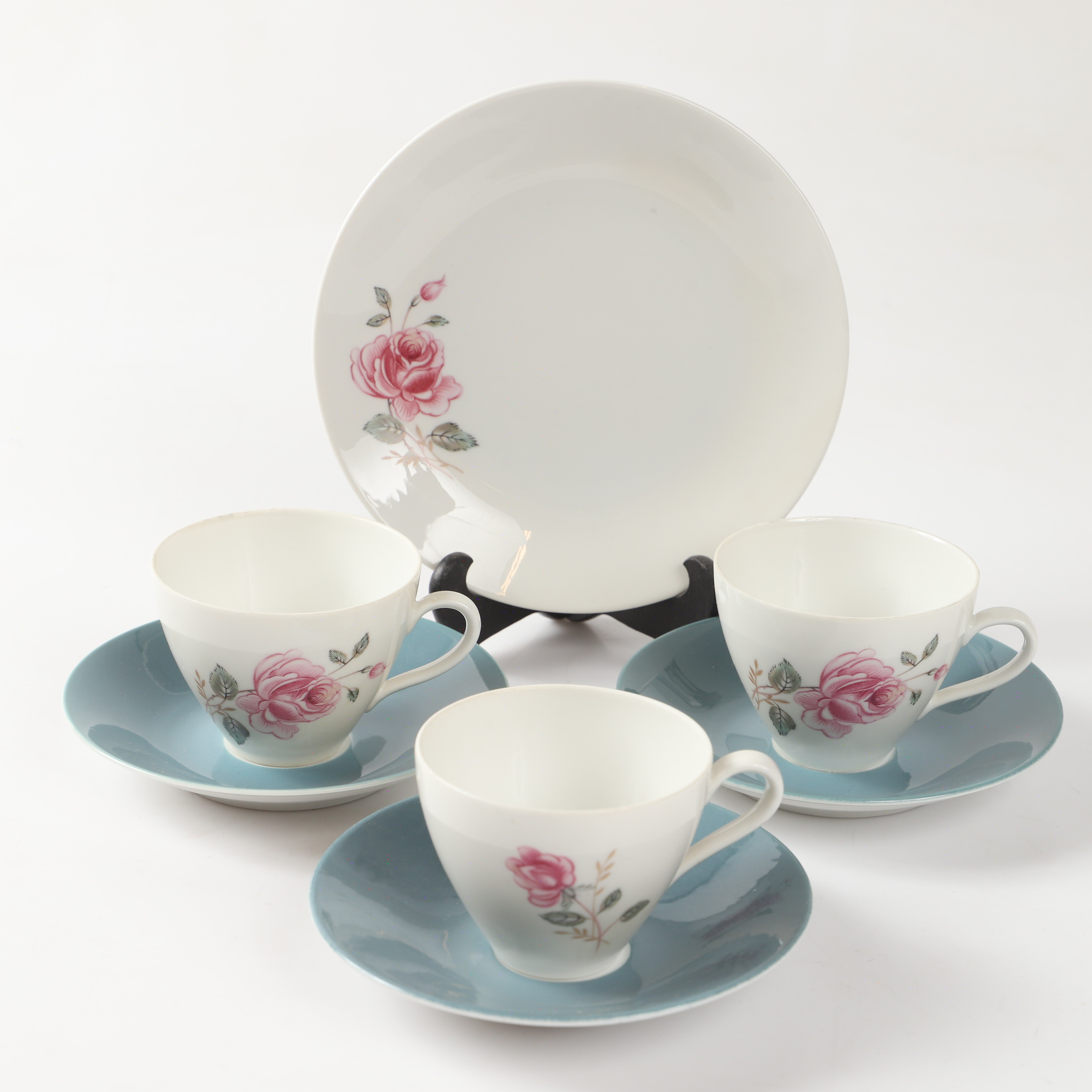 KAFFESERVIS, 38 delar, "Piruett", porslin, Rörstrand.