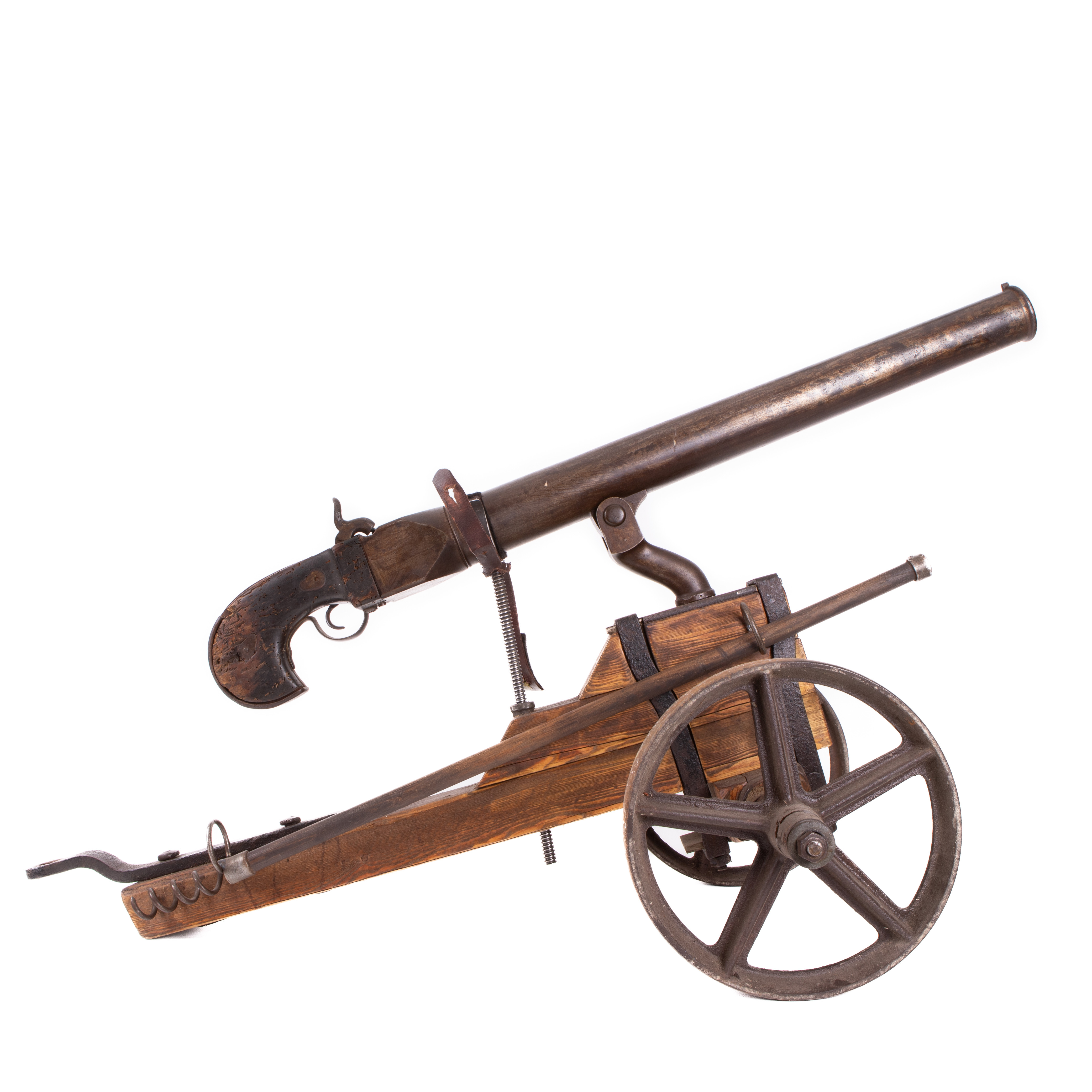 RELINGSPISTOL, för flottan, von Sydows konstruktion, Sverige, 1800-tal.