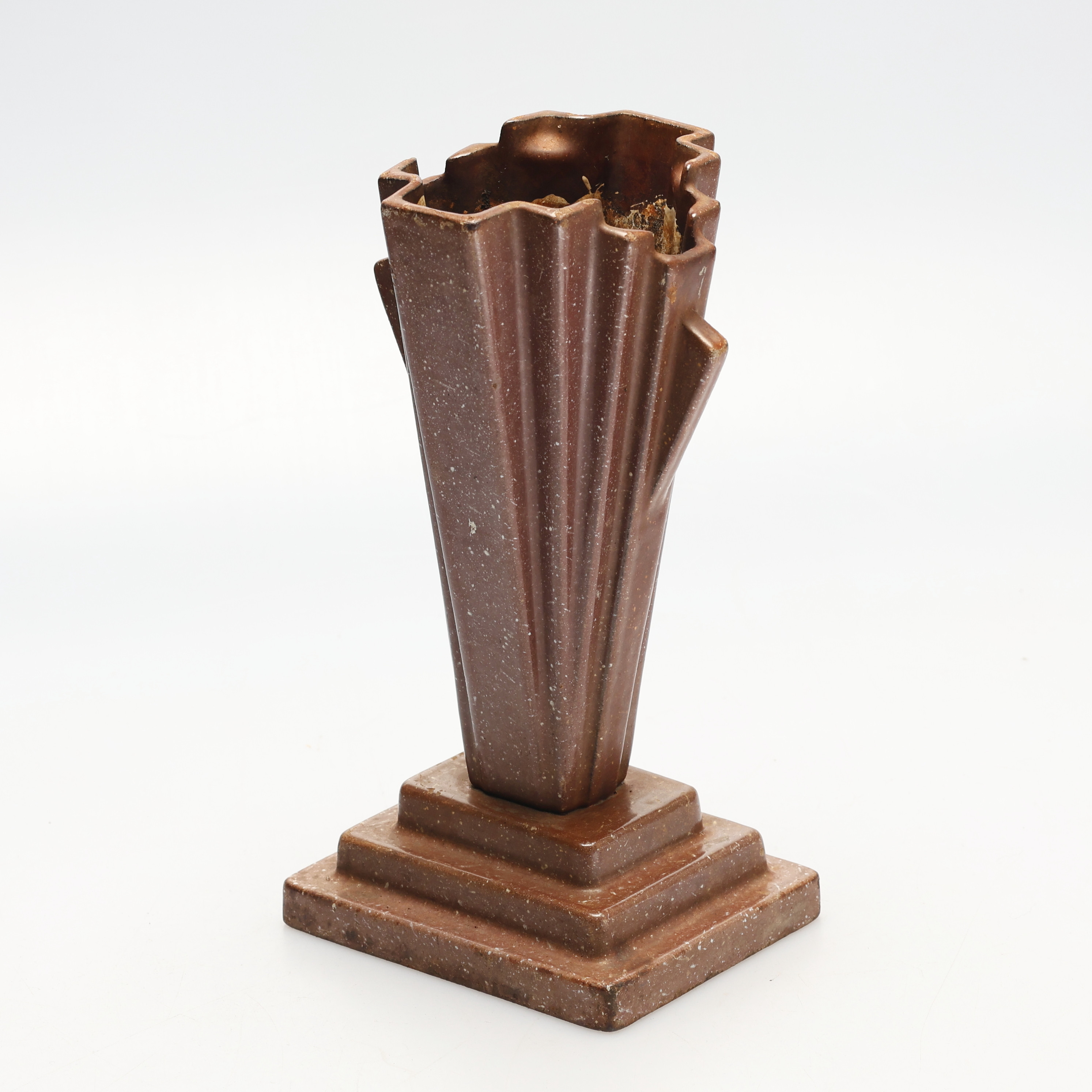 GRAVVAS, art deco-stil, gjutjärn.