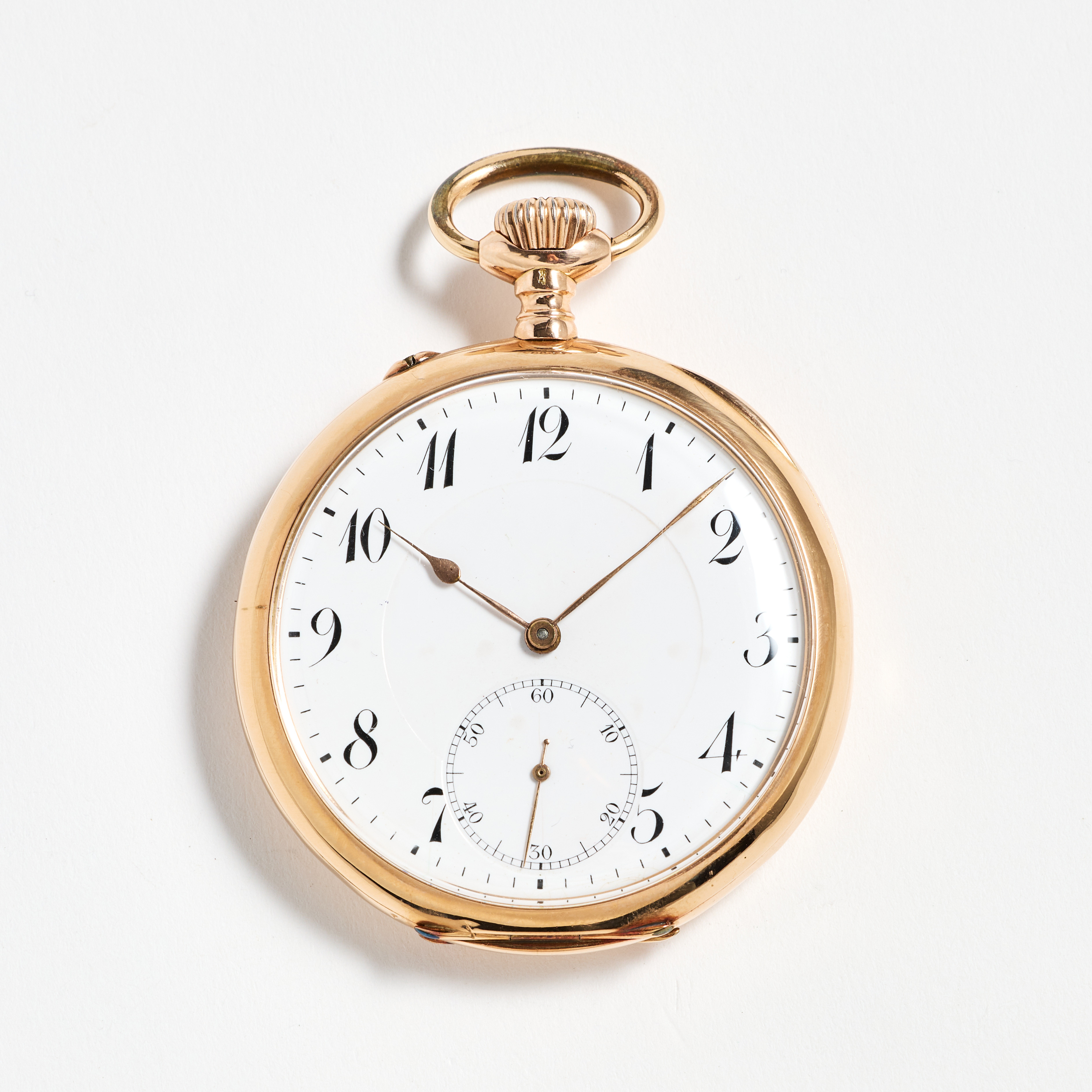 IWC, fickur, 49,5 mm, 14K guld, ca 1912.