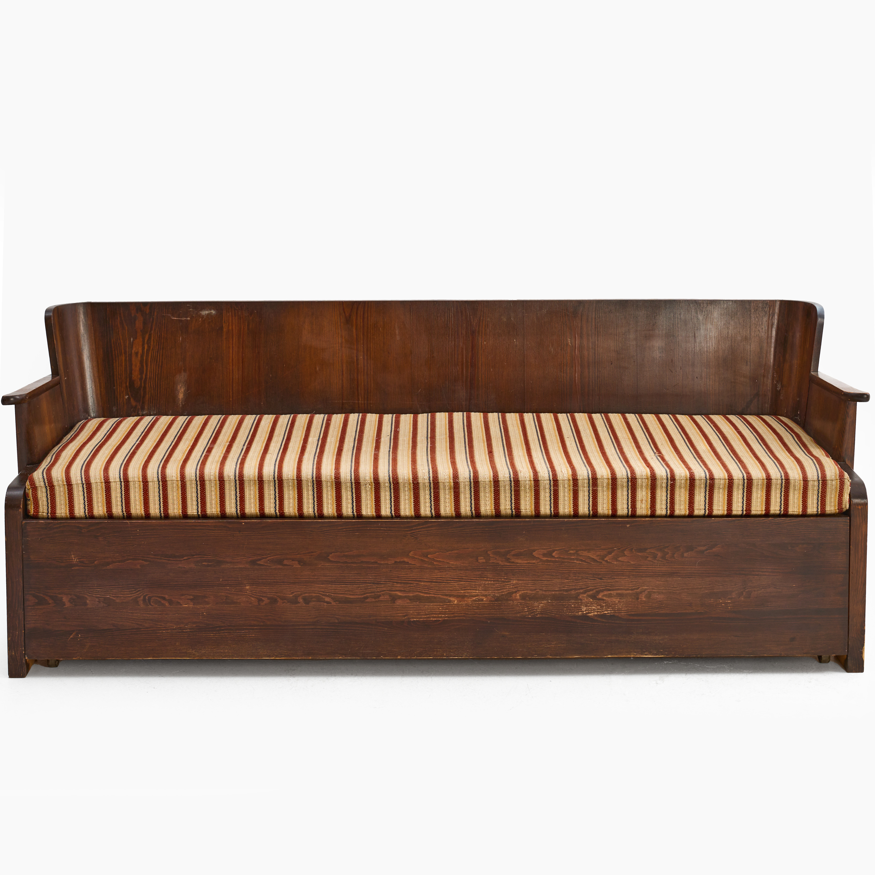 GÖRAN MALMVALL (1917–2001). Soffa, betsad furu, sportstugemöbel, Svensk Fur, Karl Andersson & Söner, 1936-1955.