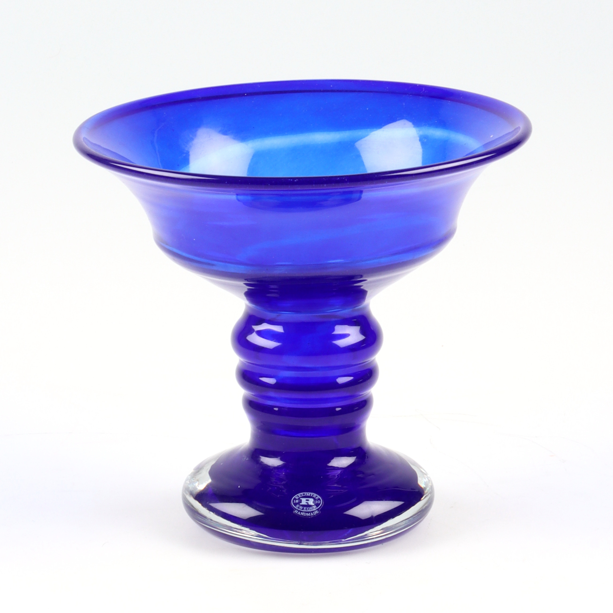 SKÅL, på fot, glas, Reijmyre.