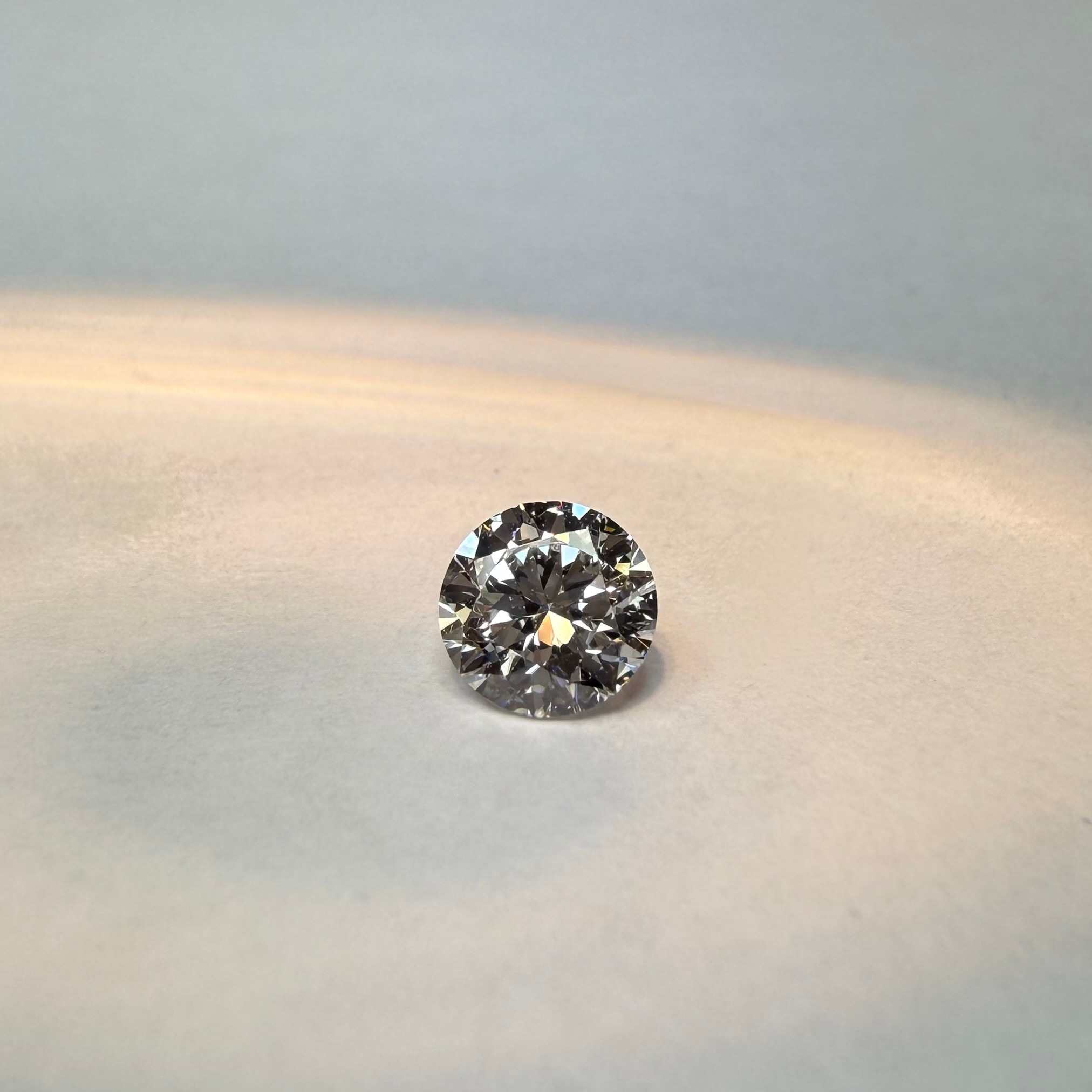 DIAMANT 0,50 CT, RIVER D, LUPPREN IF. GIA-certifikat.