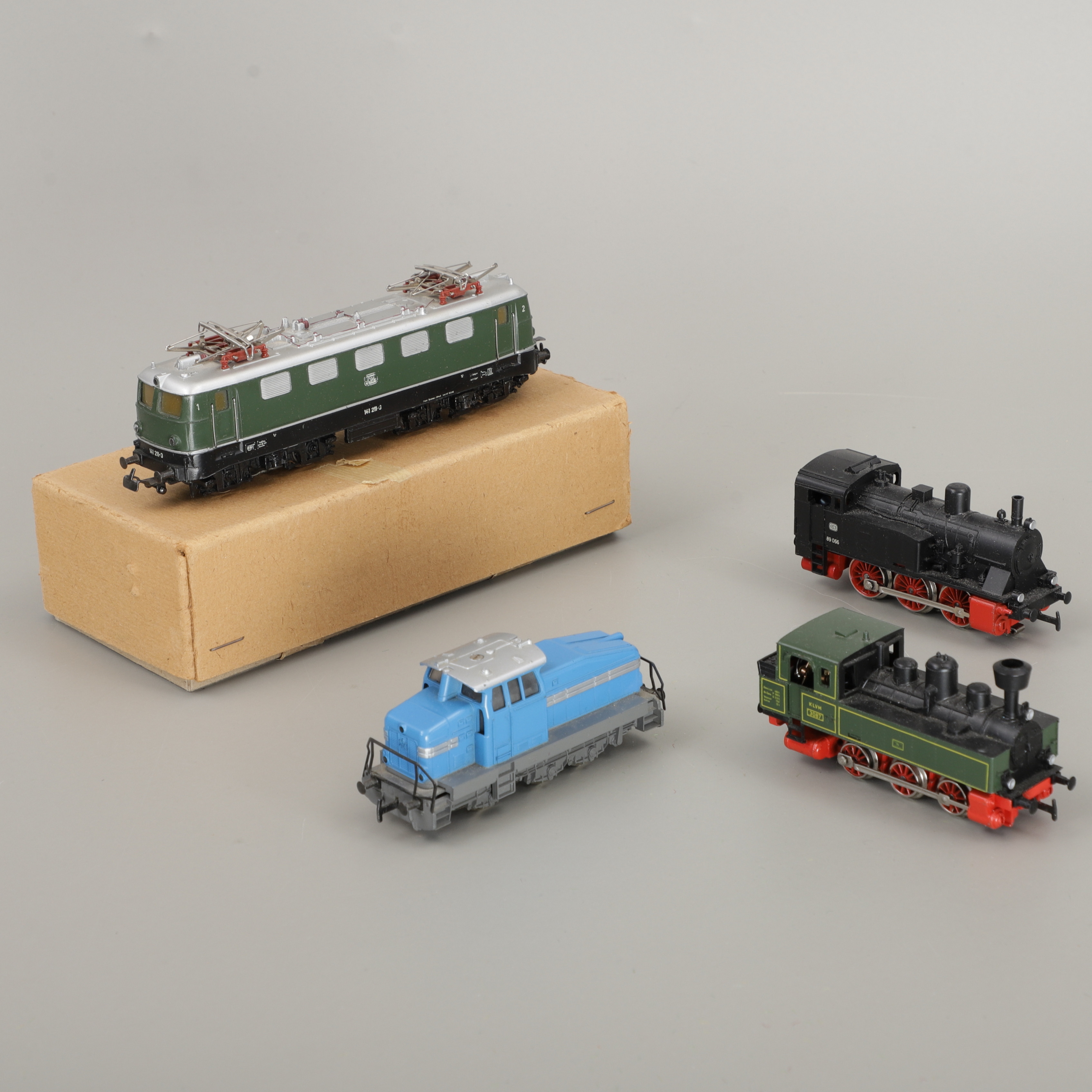 MÄRKLIN, lok, 4 st, 1900-talets andra hälft.
