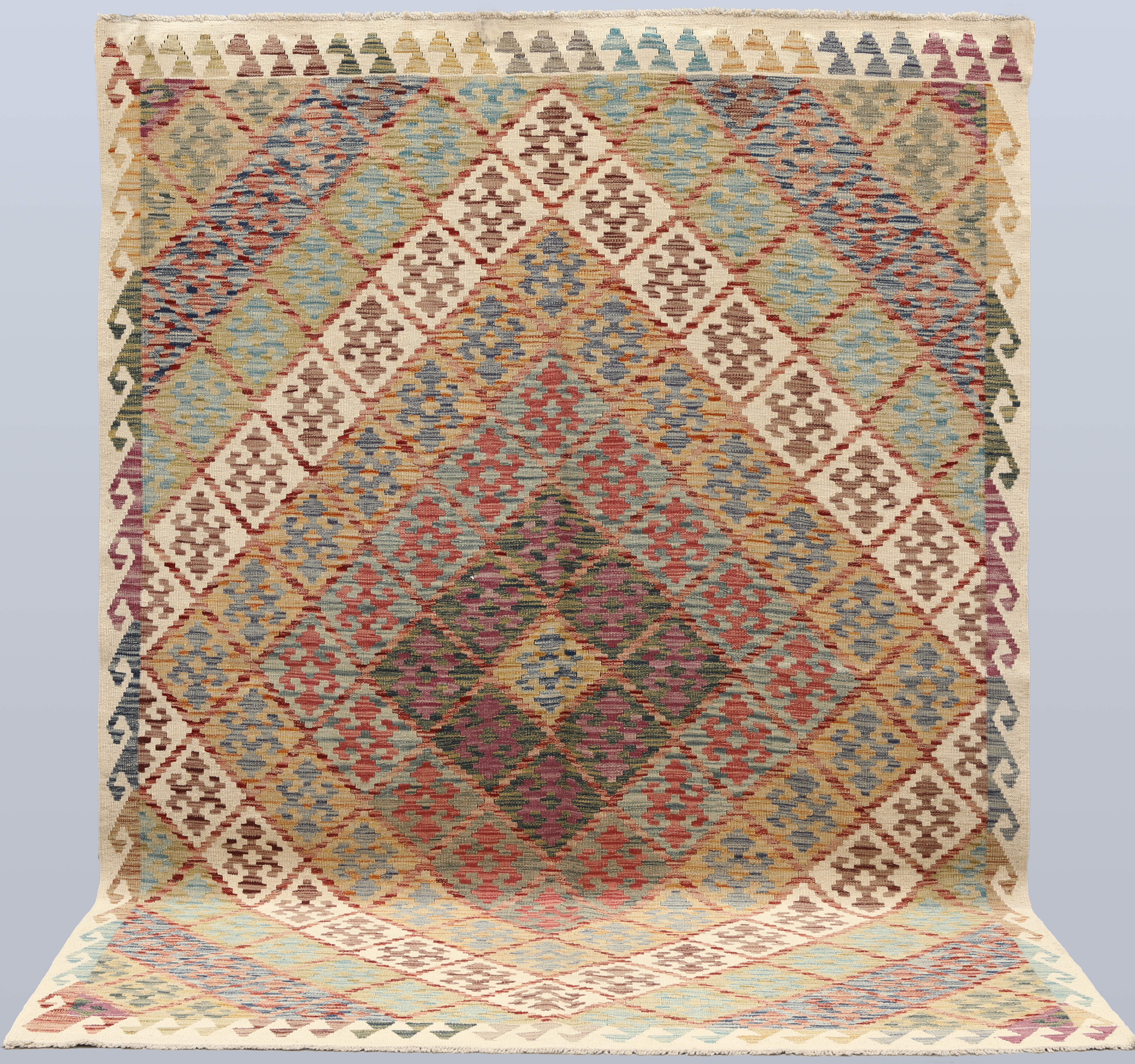 ORIENTMATTA. Kelim klassisk design, 259 x 186 cm.