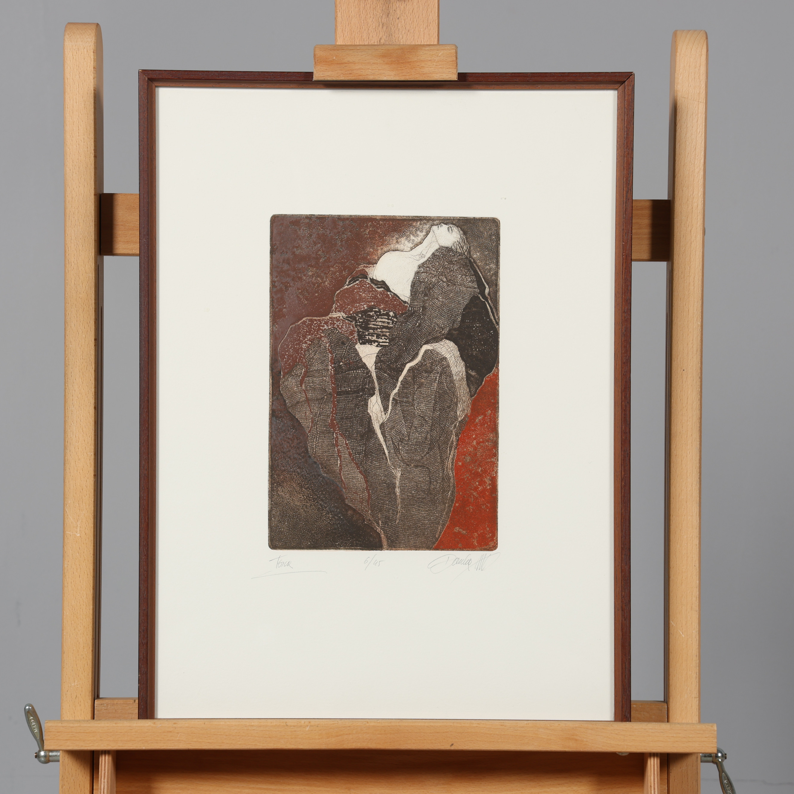 DANKA JAWORSKA. LITOGRAFI, signerad, numrerad 6/45.