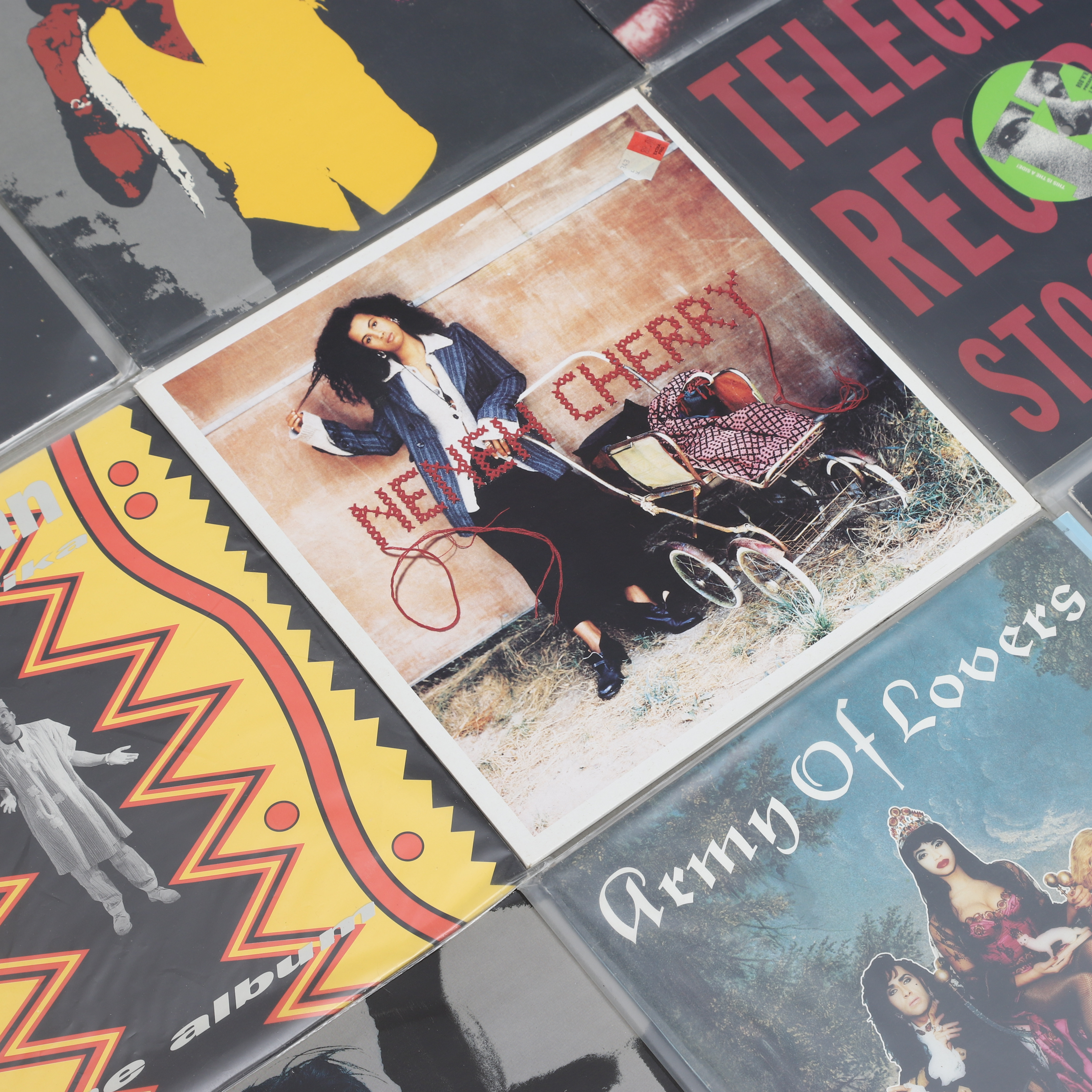VINYLSKIVOR, 14 st, b.la. Ace of Base, Dr. Alban, Leila K, Army of Lovers.