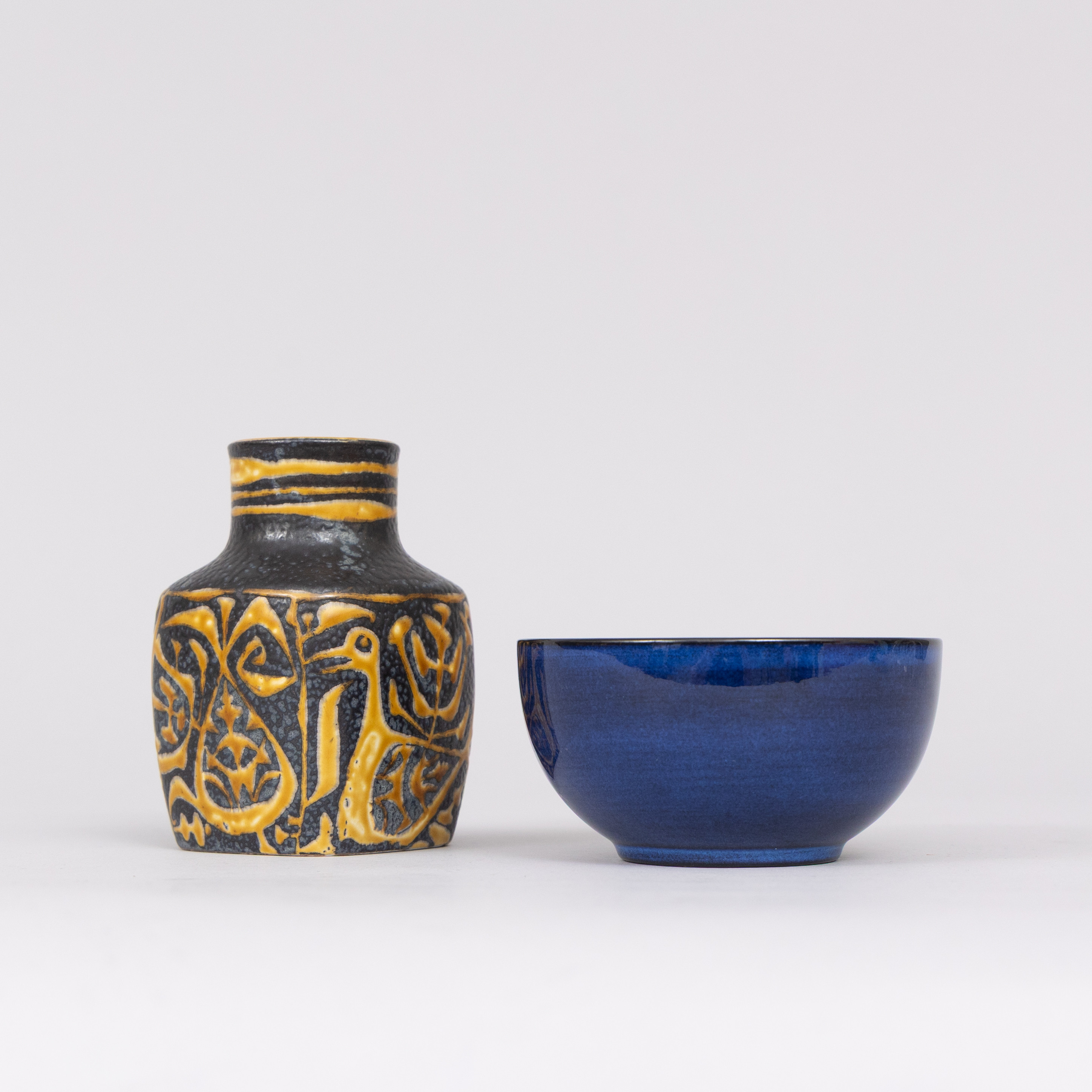 VAS OCH SKÅL, fajans, Aluminia, Royal Copenhagen.