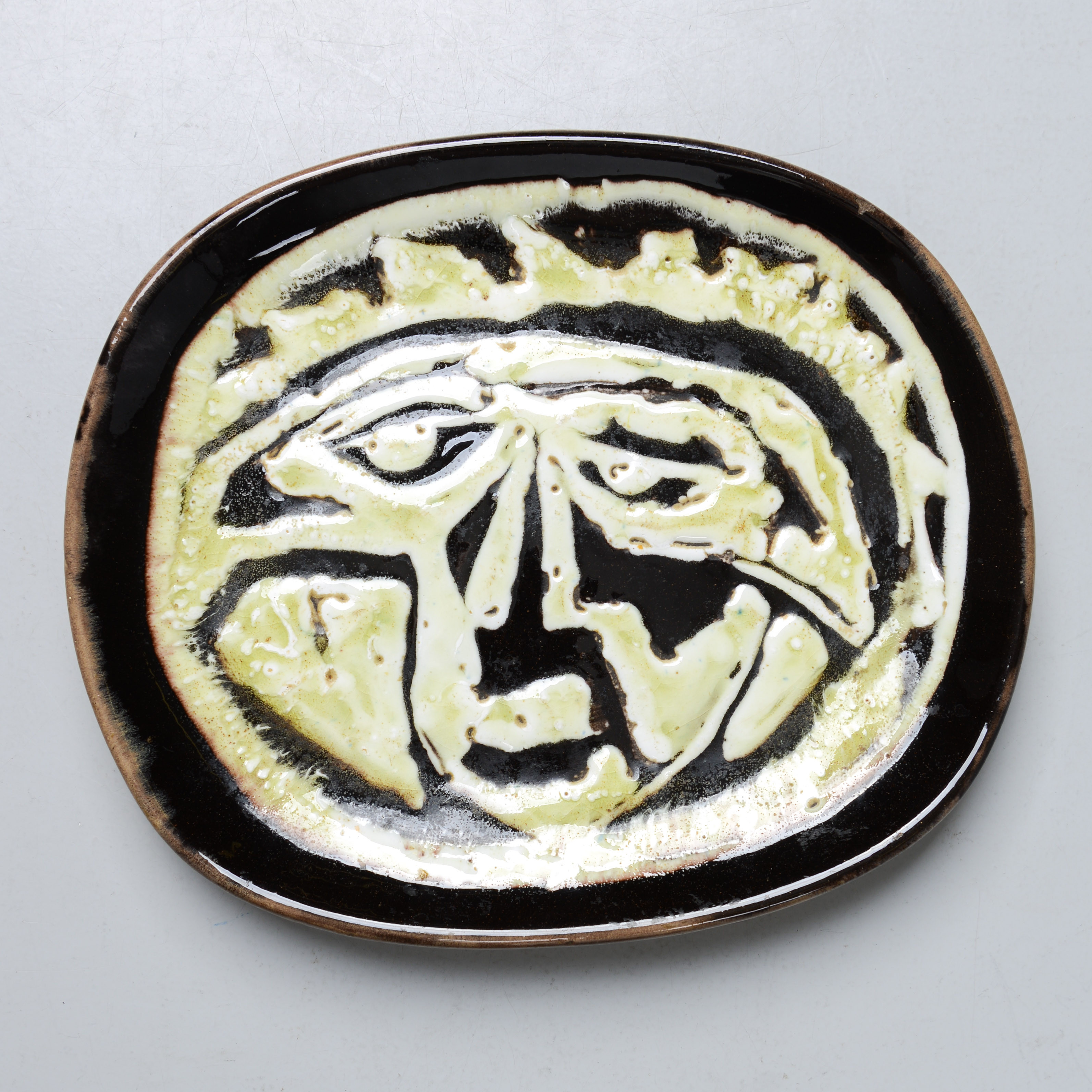 INGRID ATTERBERG. Fat, unikat, Upsala-Ekeby, 1940/50-tal.