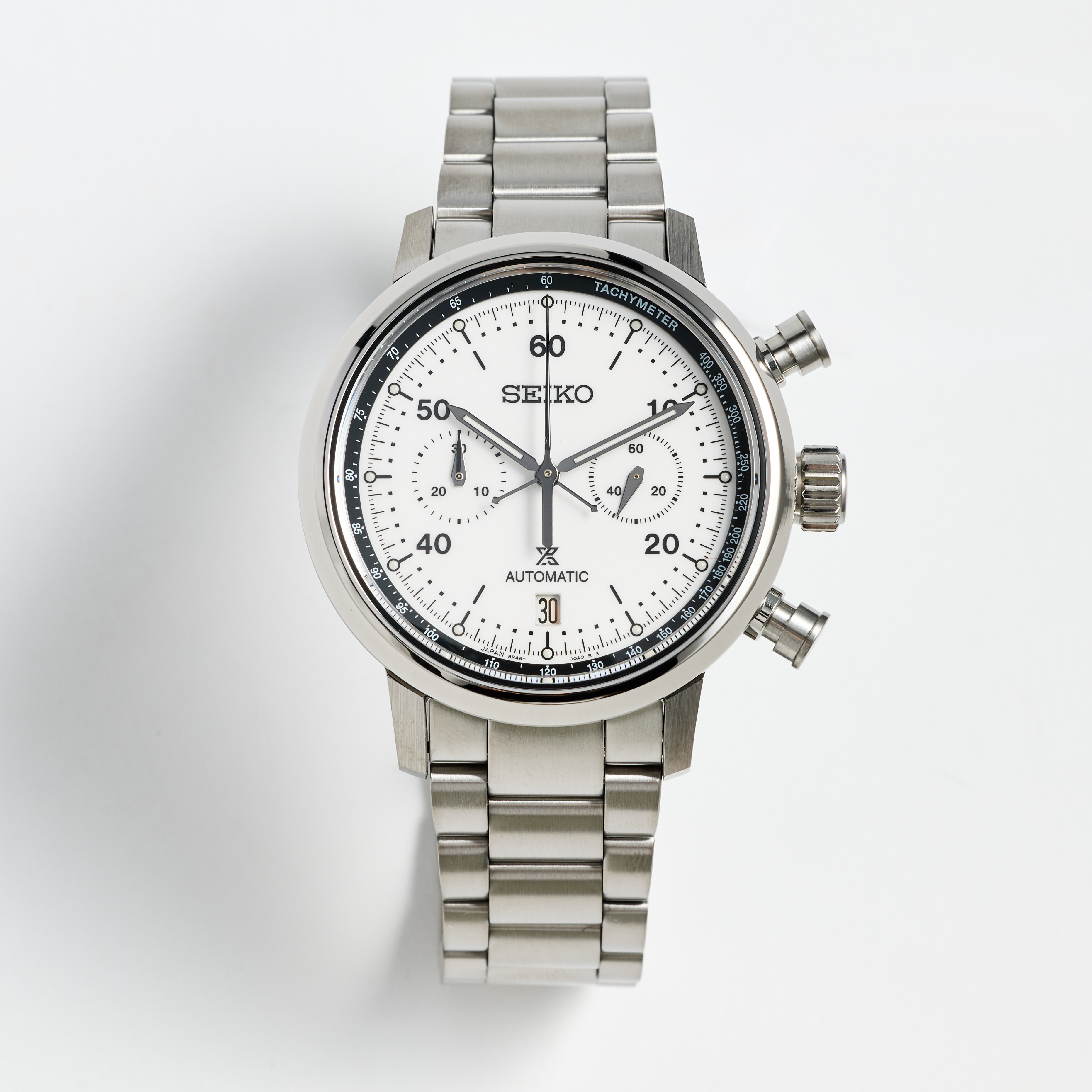 SEIKO, Prospex, Speedtimer, kronograf, armbandsur, 42,5 mm, stål, certifikat, november 2021.