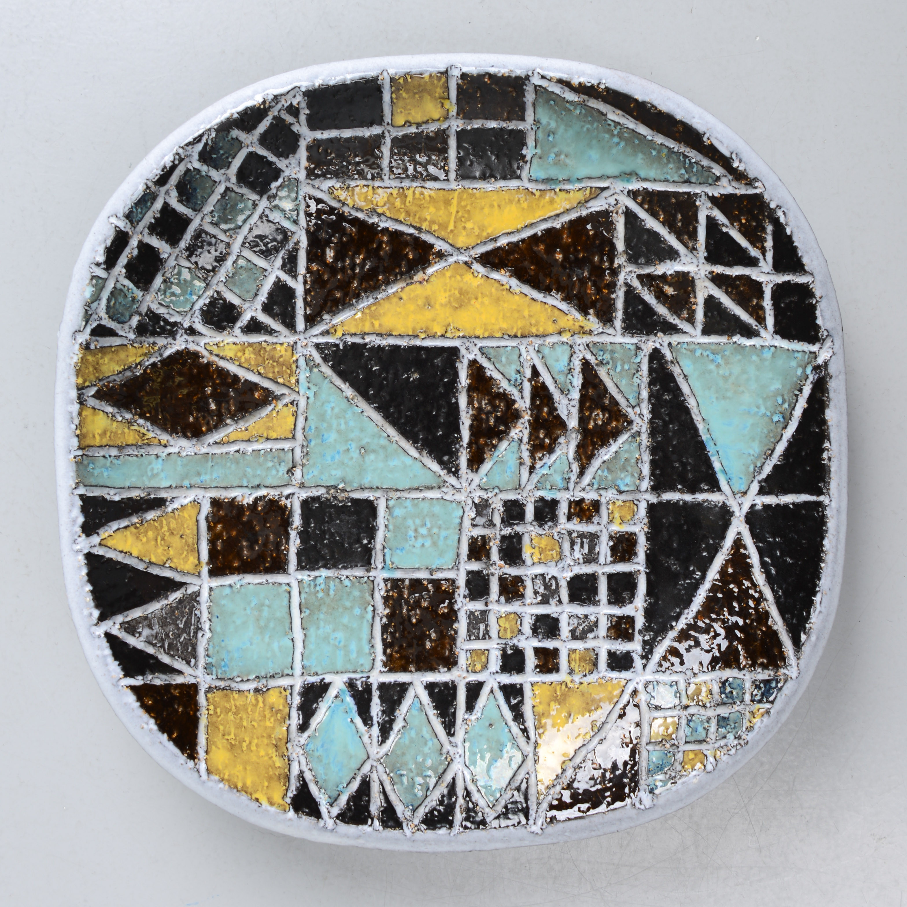 INGRID ATTERBERG. Fat, unikat, Upsala-Ekeby, signerad, omkring 1963.