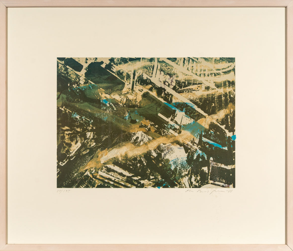 OLA BILLGREN. Färglitografi, Signerad, Daterad 1988, Numrerad 24/175.