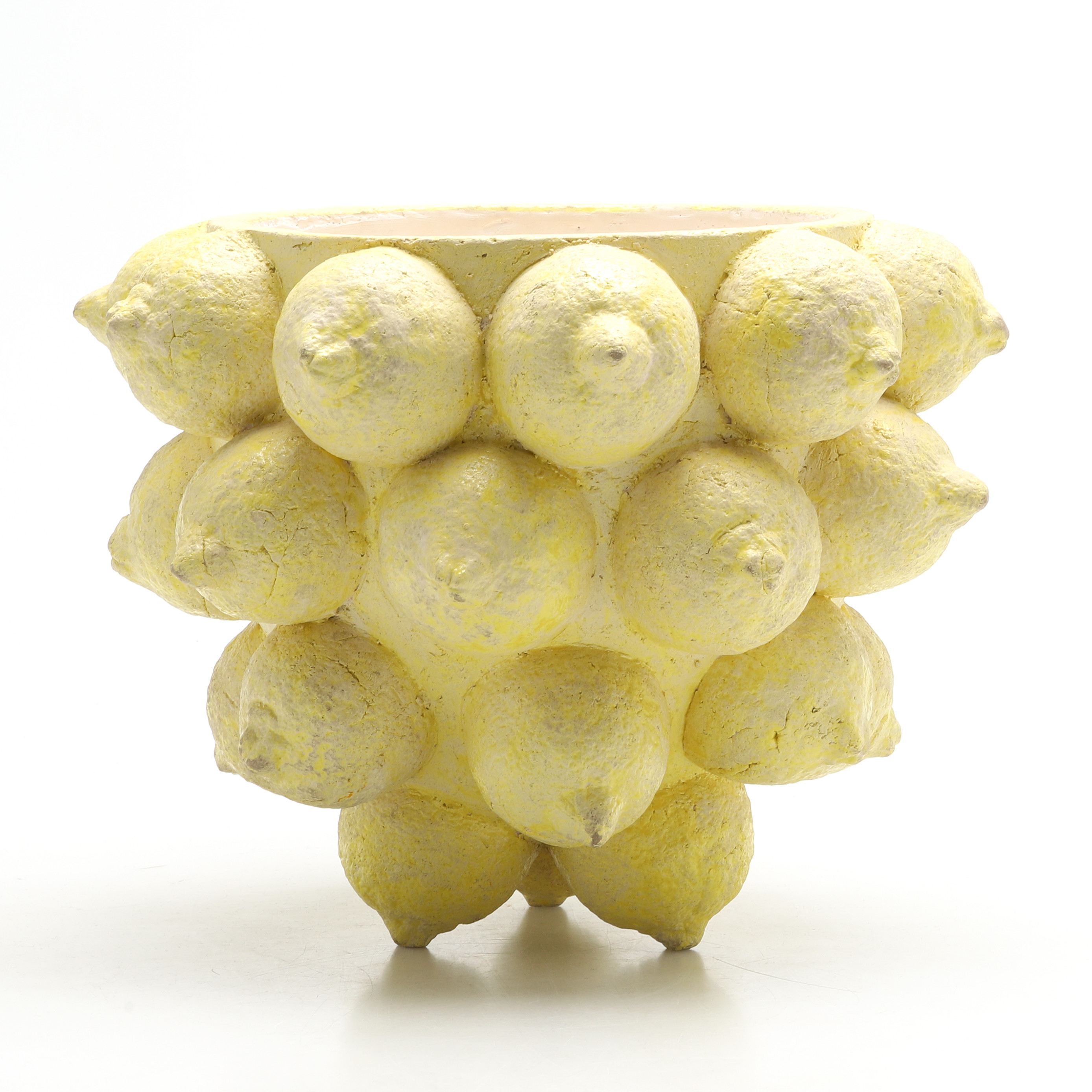 RIGMOR ROXNER. SKÅL, stengods, "Citronskål", unik, 1995.