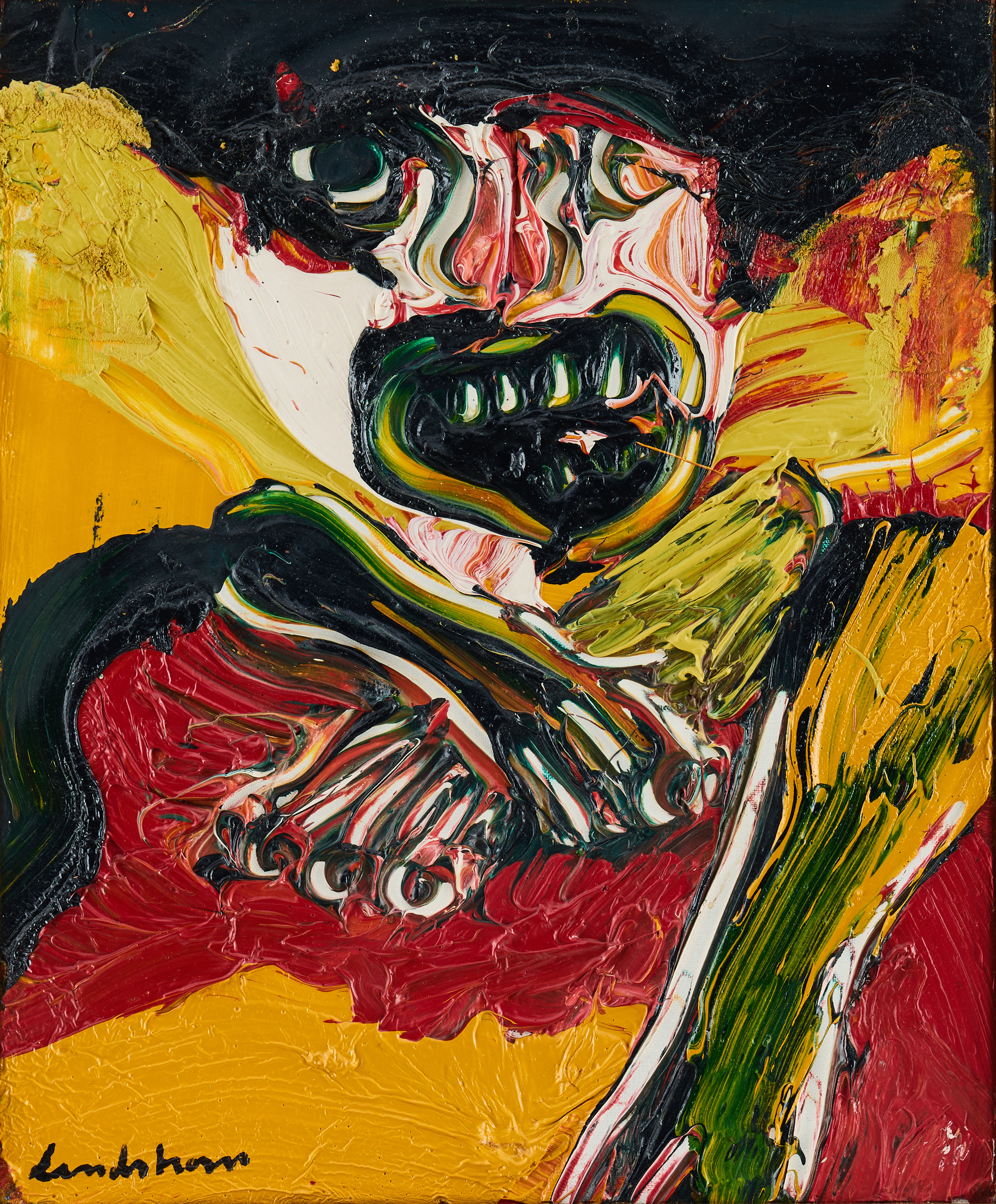 BENGT LINDSTRÖM. "Nattvandrare".