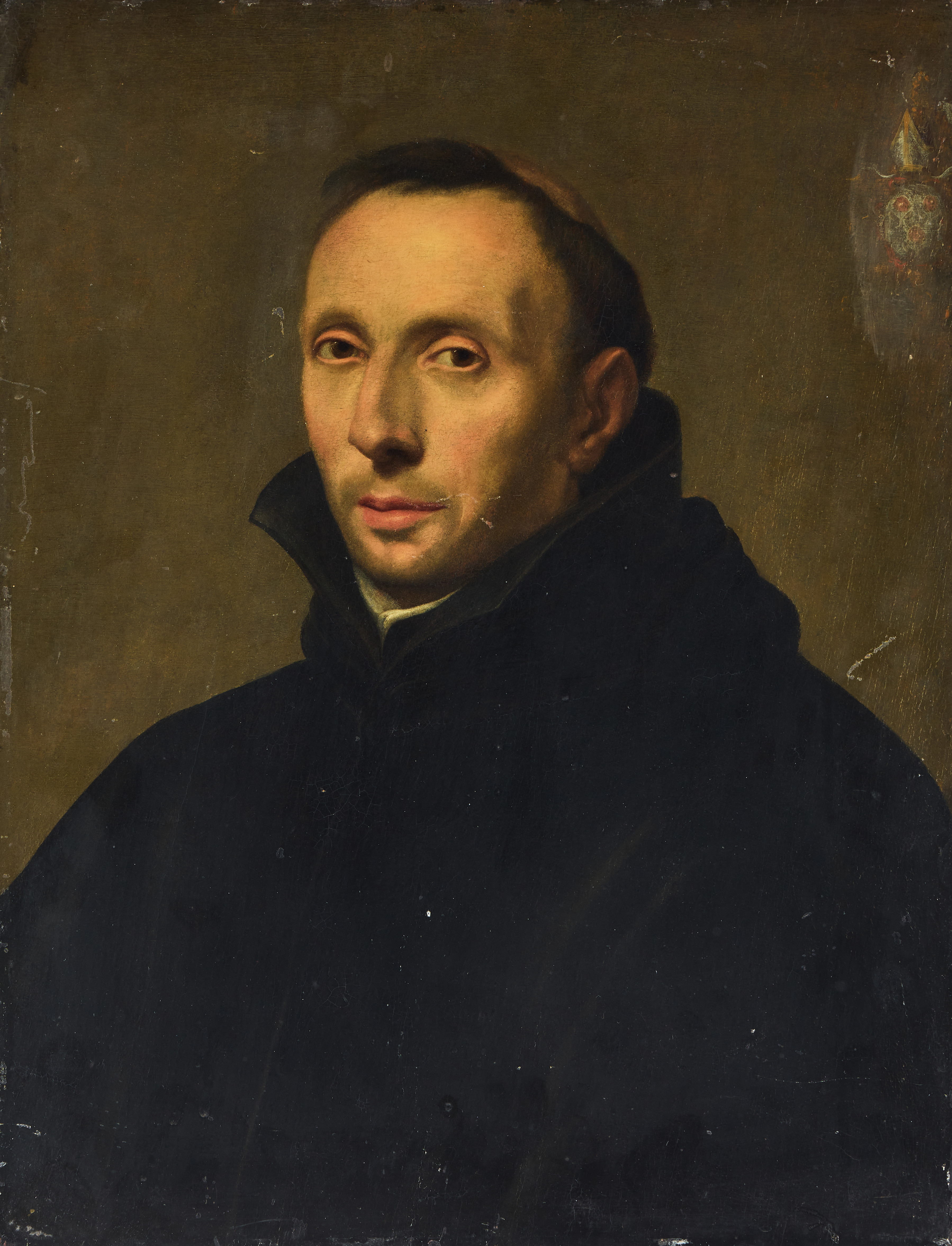 FLEMISH SCHOOL. Manner of Peter Paul Rubens. Portrait of Antonius de Roore (1577-1655).