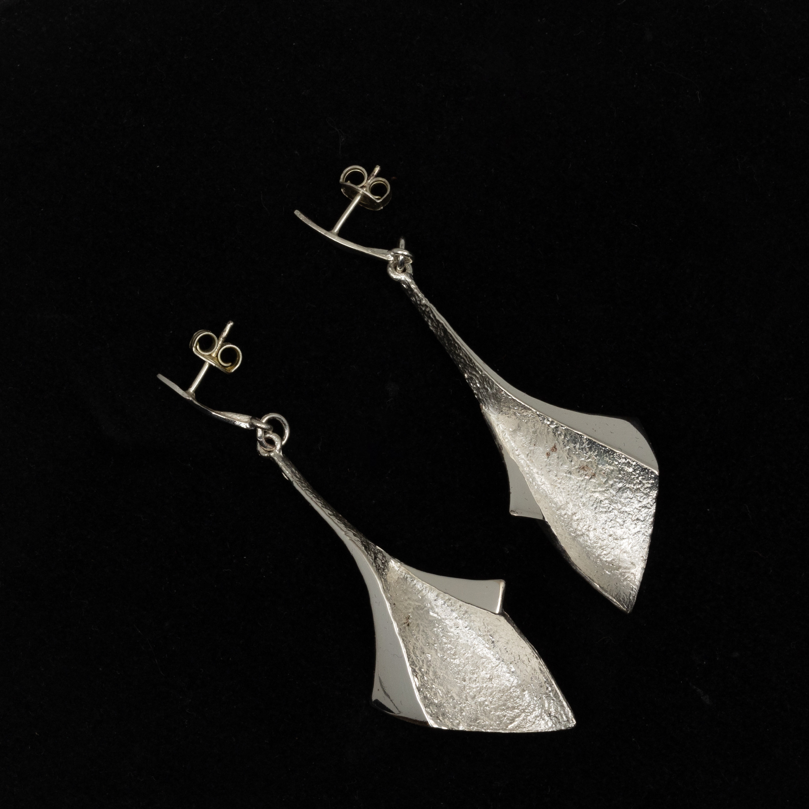 ÖRHÄNGEN, Sterlingsilver, Svenskt Silversmide.