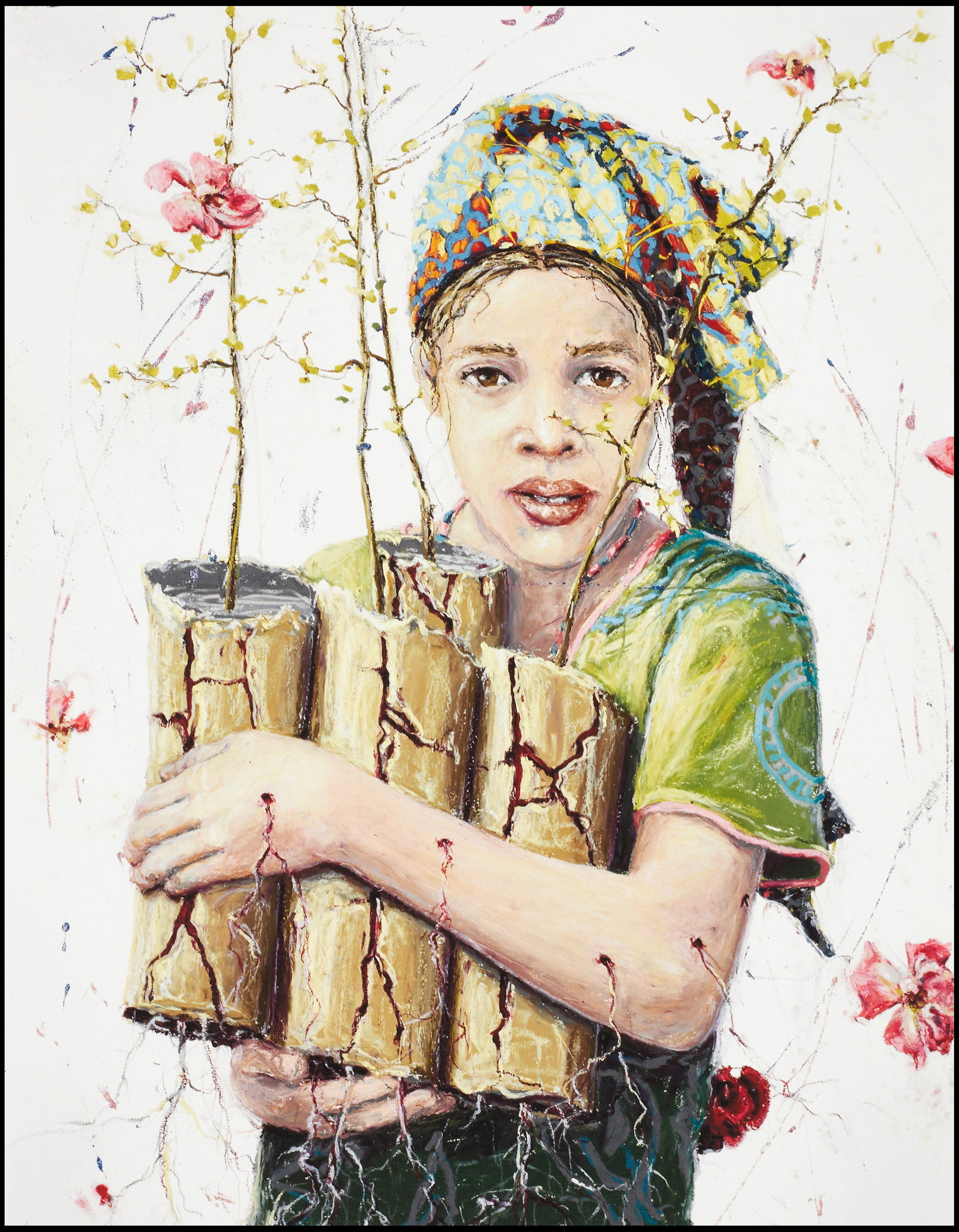 LINN FERNSTRÖM (född 1974): "Blodkärl", signerad Linn Fernström, XVIII/XLV, digital print.