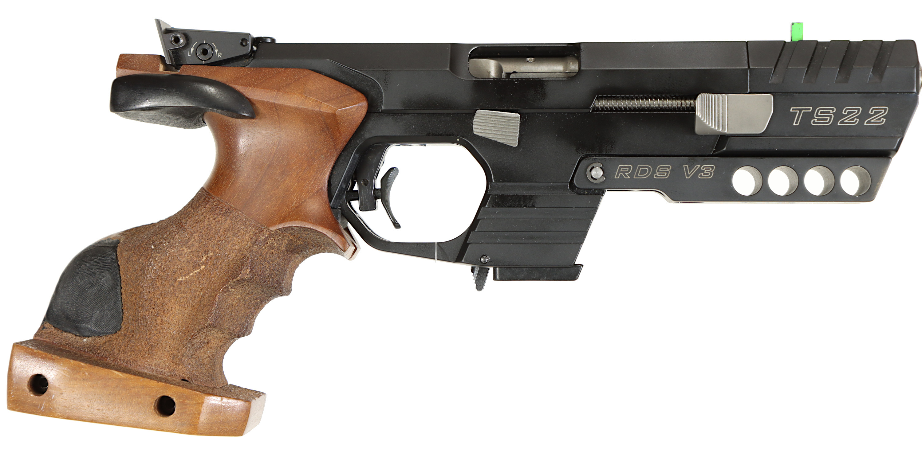 PISTOL, fabrikat Tesro, modell TS22-3, kaliber .22LR, tillv.nr DE12723, se-nr SE2716194.