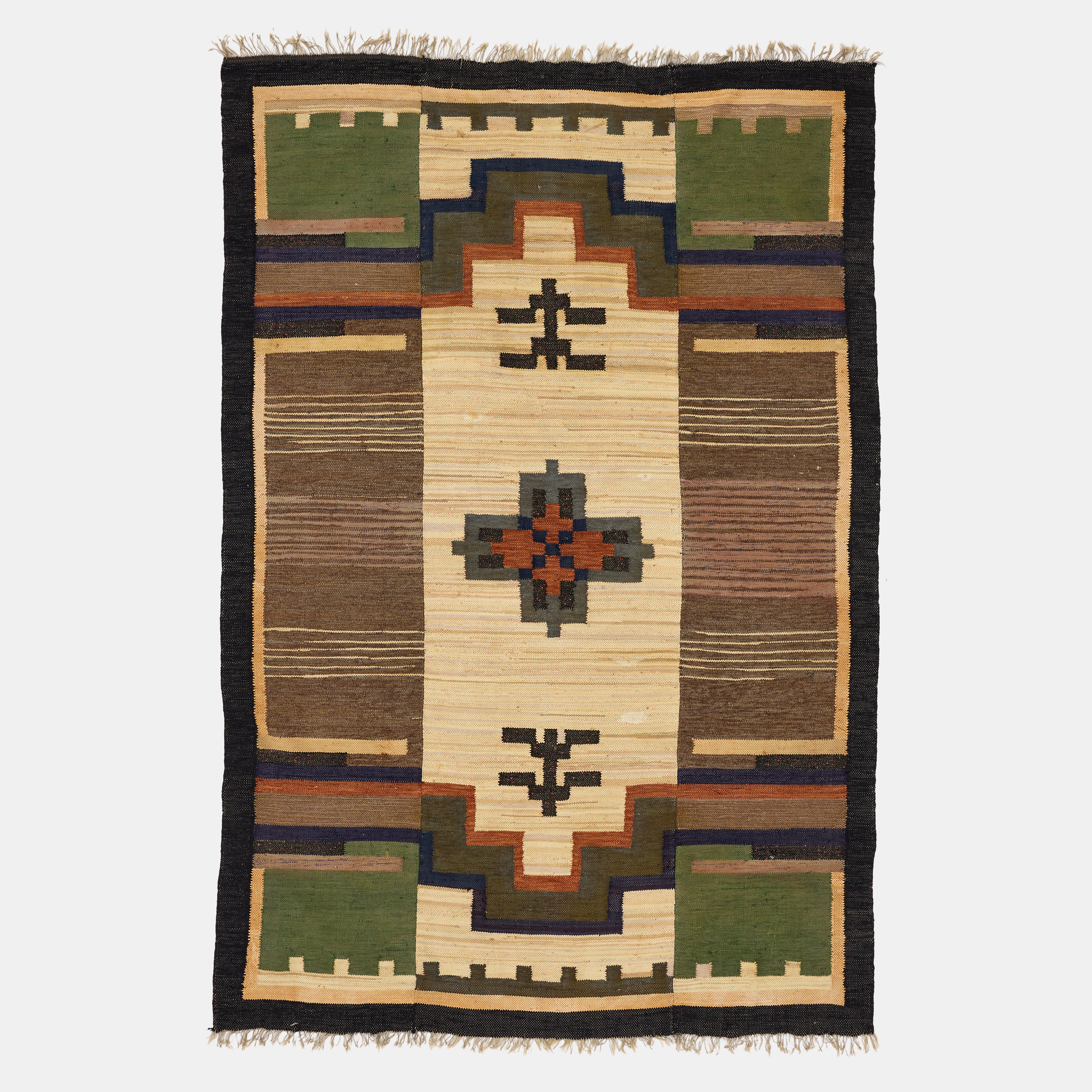 Matta, trasmatta, funkis, 250 x 167 cm.