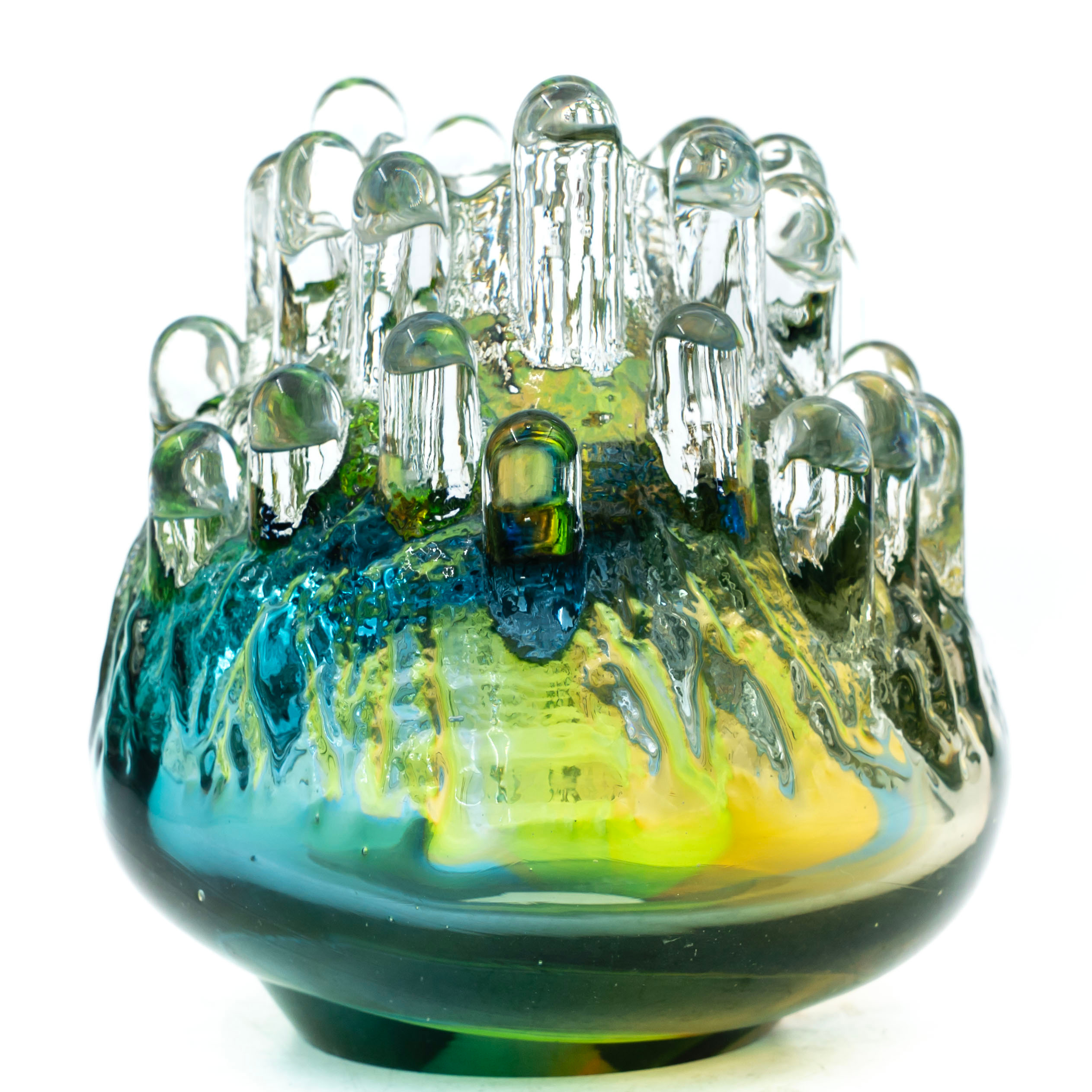 GÖRAN WÄRFF. Ljuslykta, "Polar", Kosta Boda.