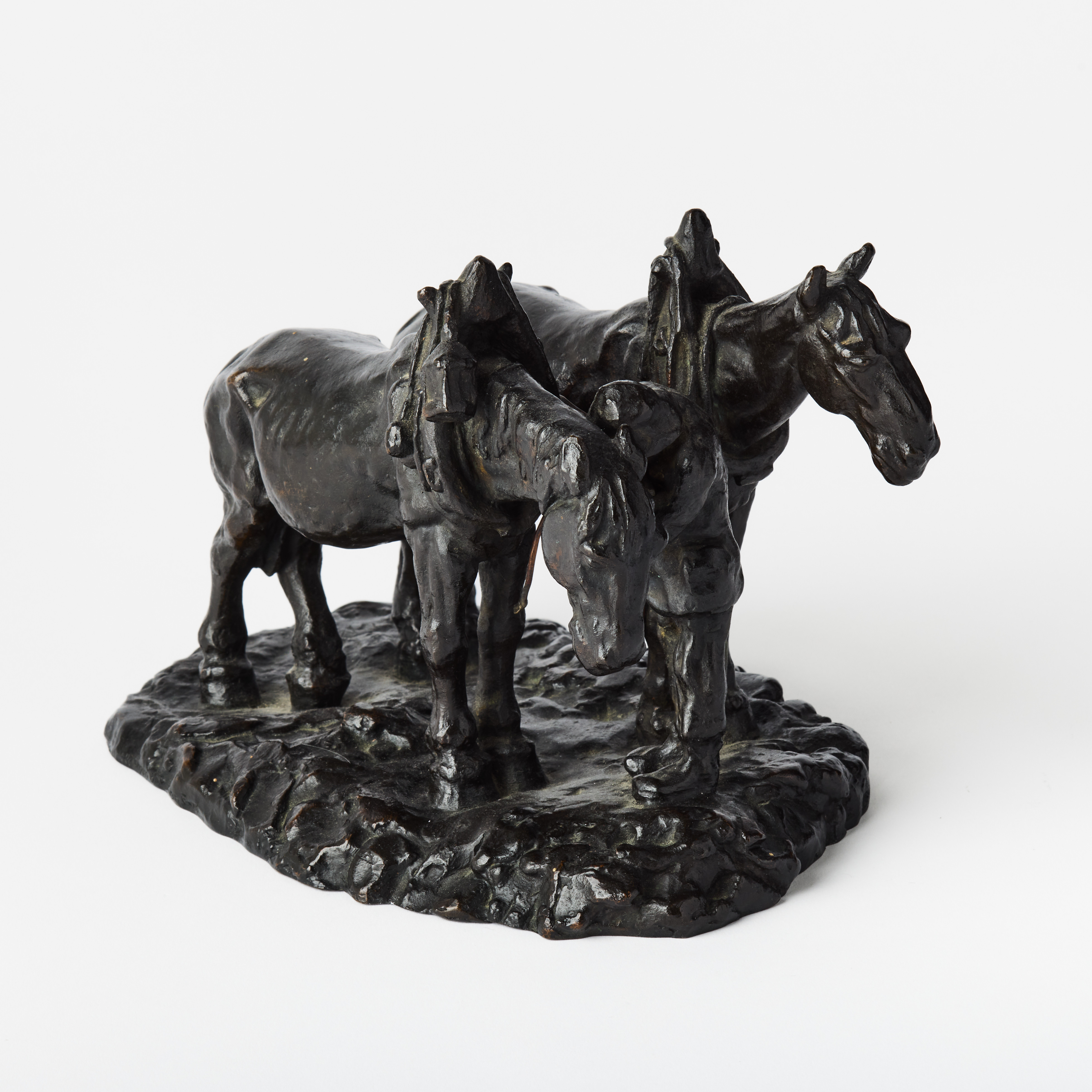 CARL MILLES. "Efter dagens arbete".