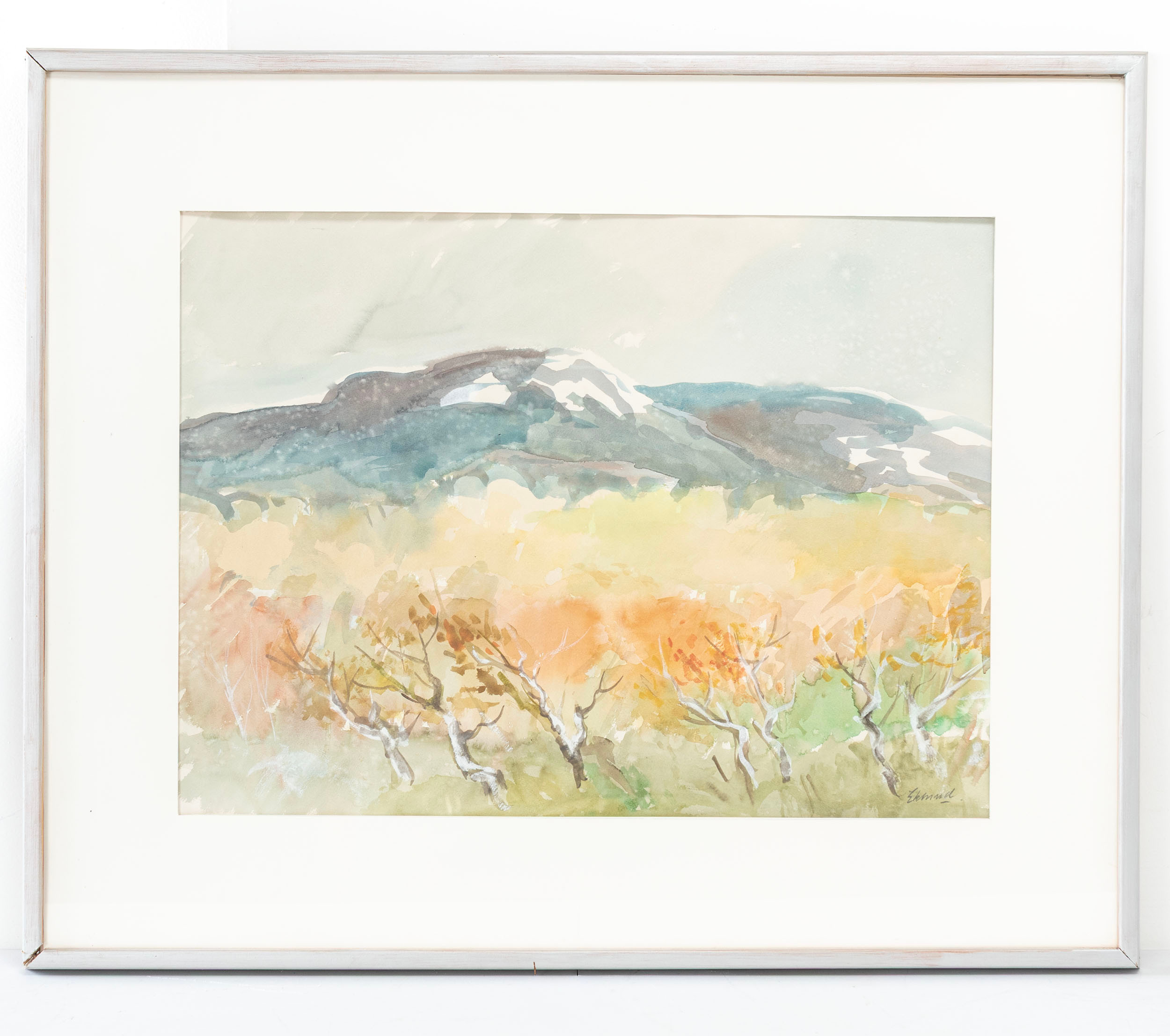 BENGT EKLUND, Akvarell, signerad.