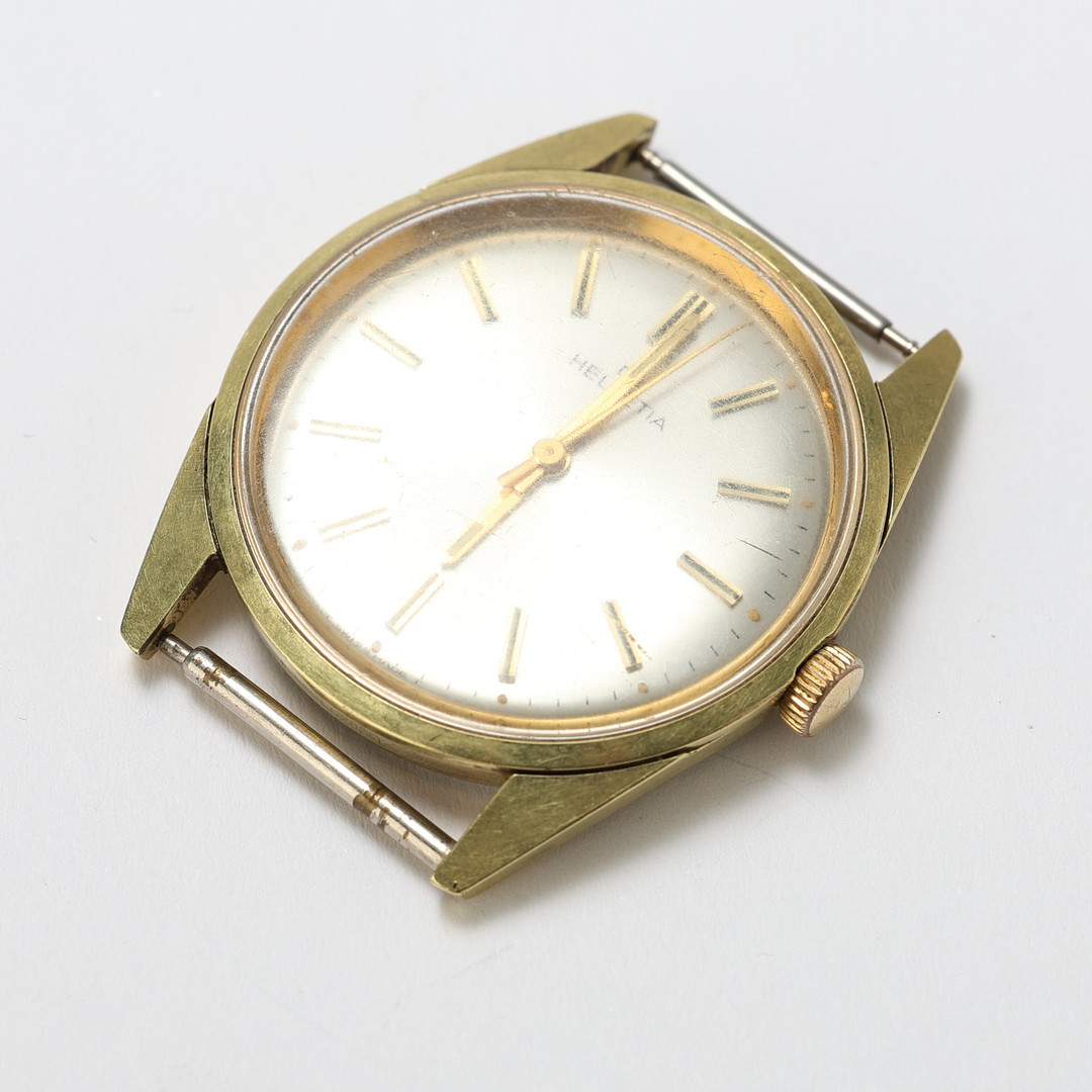 HELVETIA, armbandsur, doublé, 33,5 mm, ca 1967.