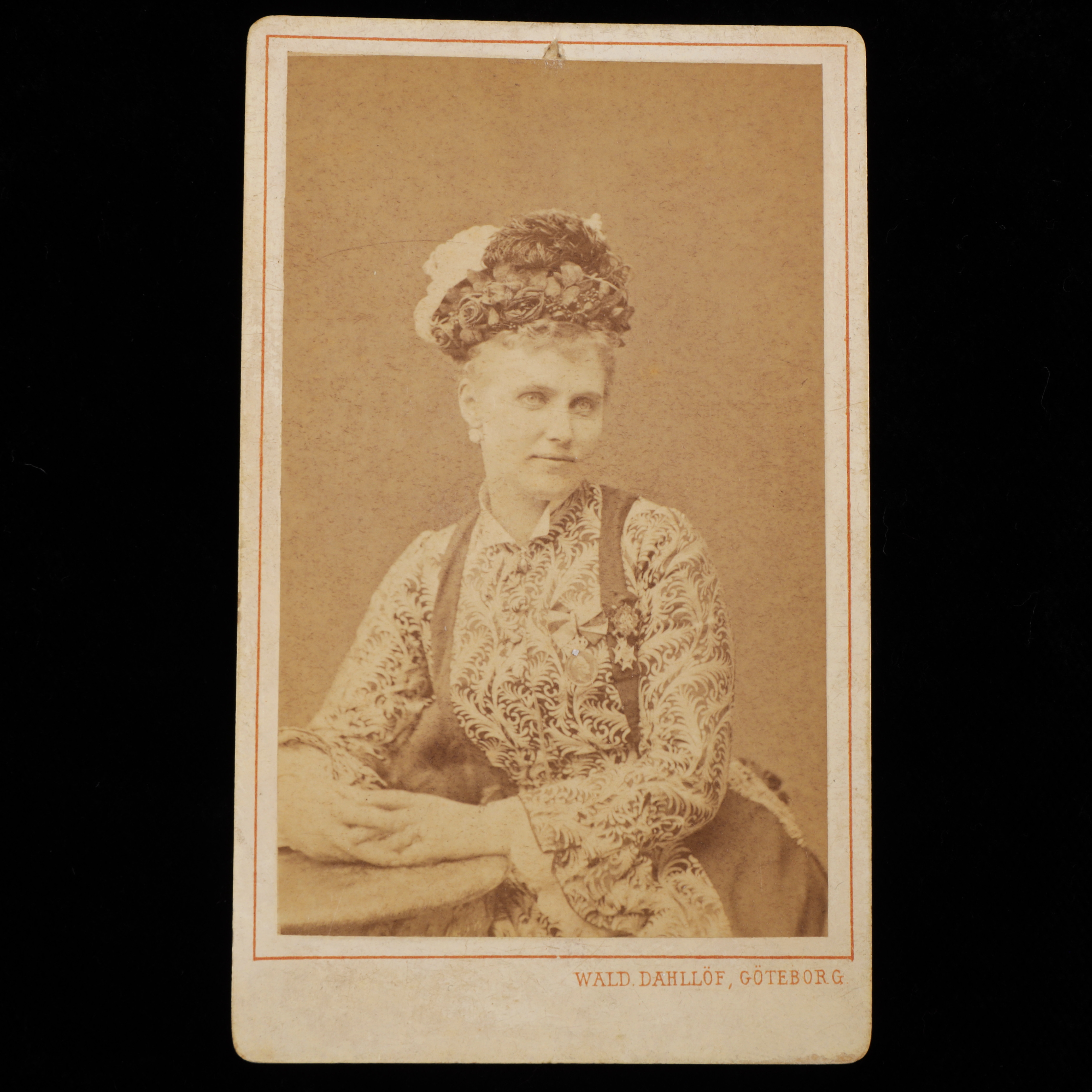 KRISTINA NILSSON, fotografi, 1870-tal.